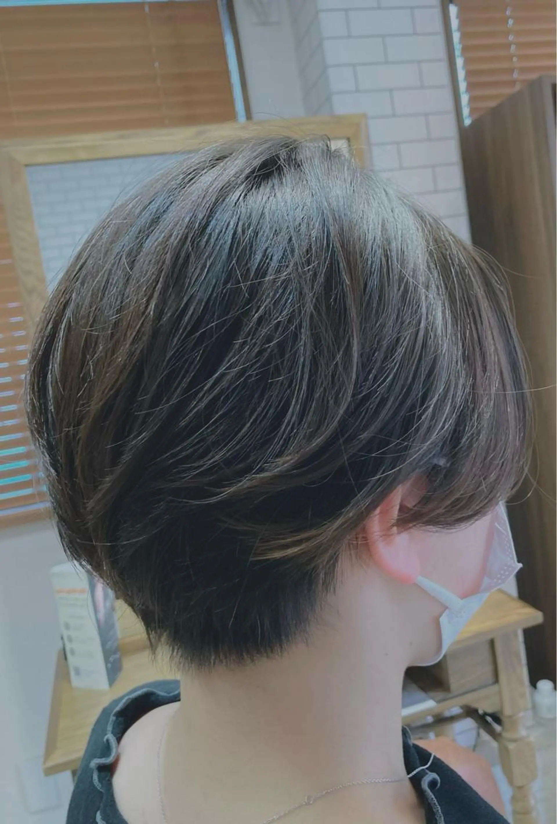 ショート ハンサムショート ショートヘア カット fossette hair&eyeのマツエク・マツパデザイン