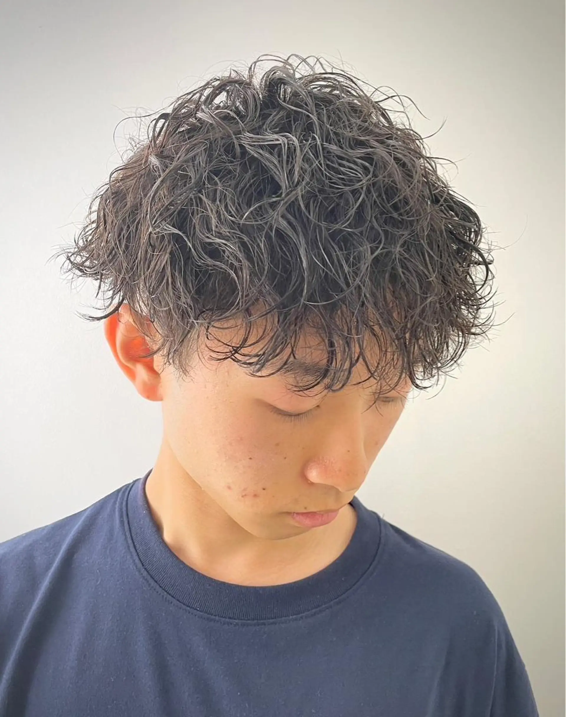 メンズ メンズパーマ 波巻きパーマ カット パーマ 🏁片倉 玲旺🏁のヘアスタイル