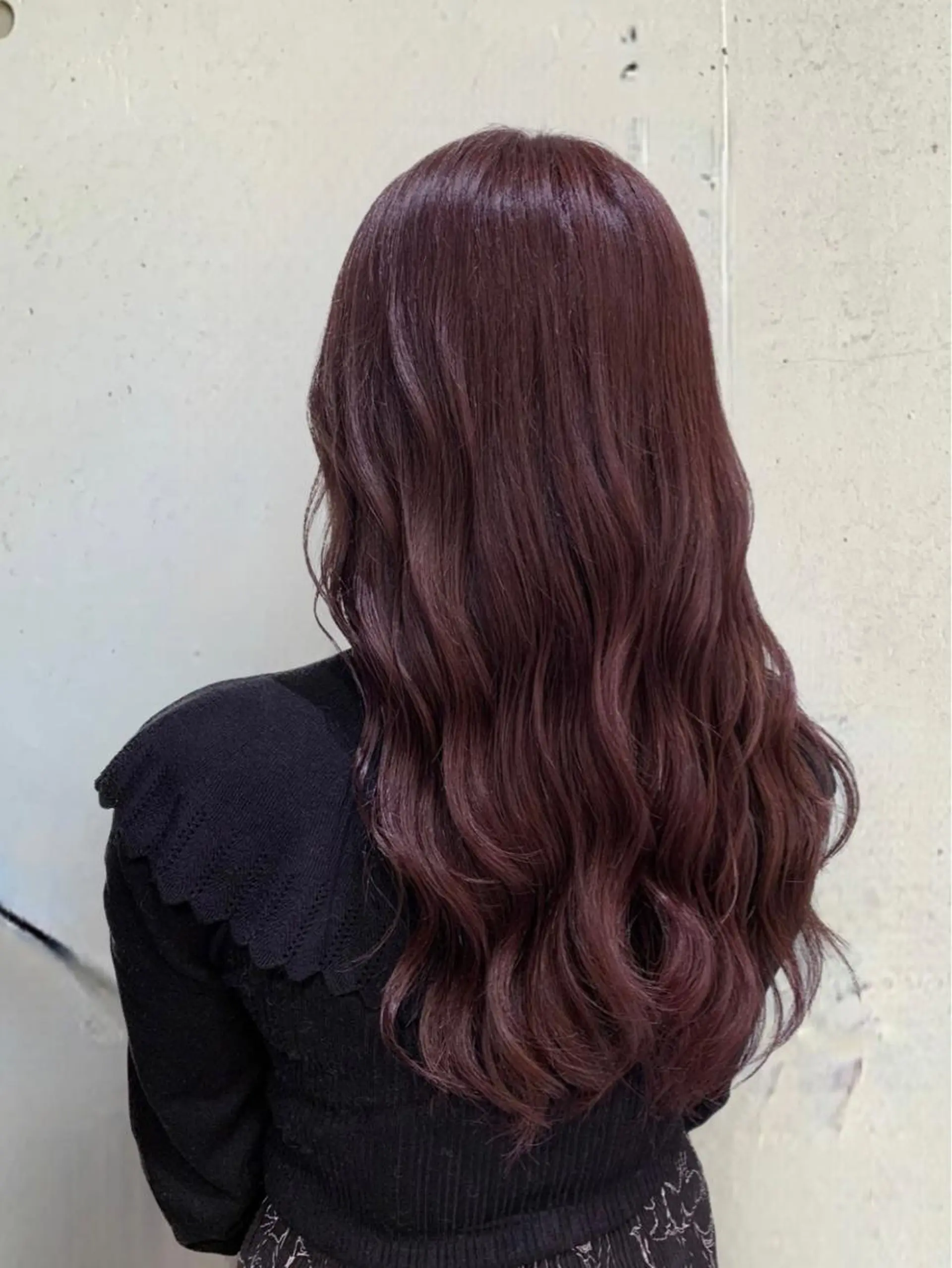 ロング ヘアカラー トリートメント 森山 佳小里/カラー /似合わせカットのヘアスタイル