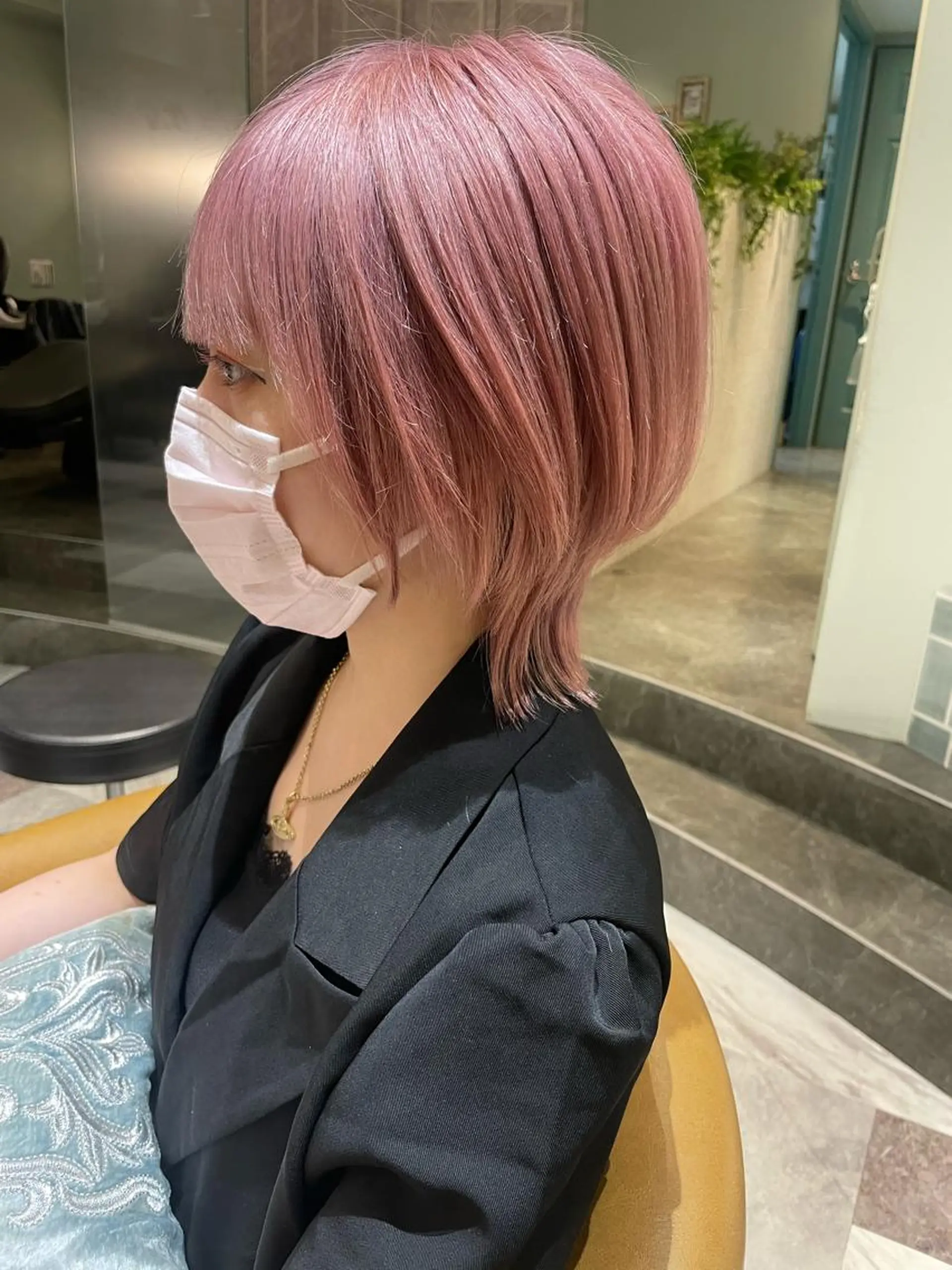 ロング カラー バレイヤージュ ブリーチ ケアブリーチ ダブルカラー グラデーションカラー 美髪/カラー 美容院🌈渡辺隼也のヘアスタイル