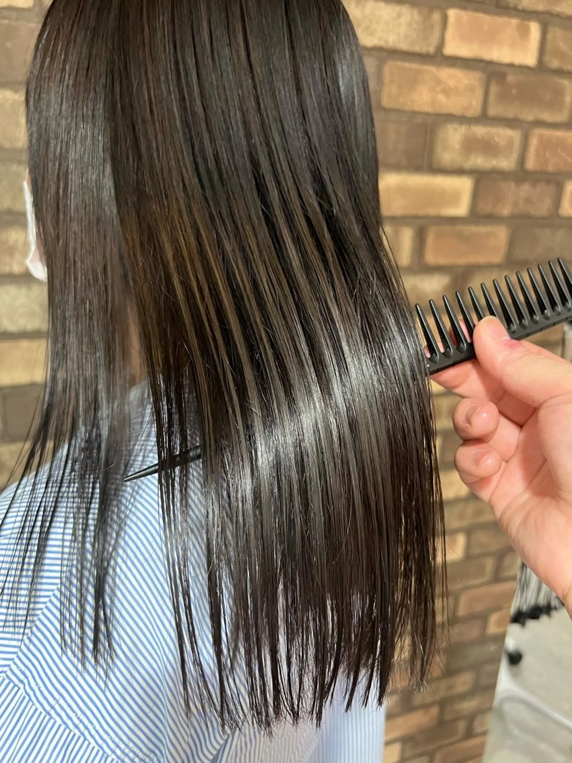 セミロング カット ヘアカラー トリートメント 髪質改善&デザイン専門店Retto:天王寺阿倍野店所属・髪質改善/デザイン/ 天王寺/奥野和広のヘアスタイル