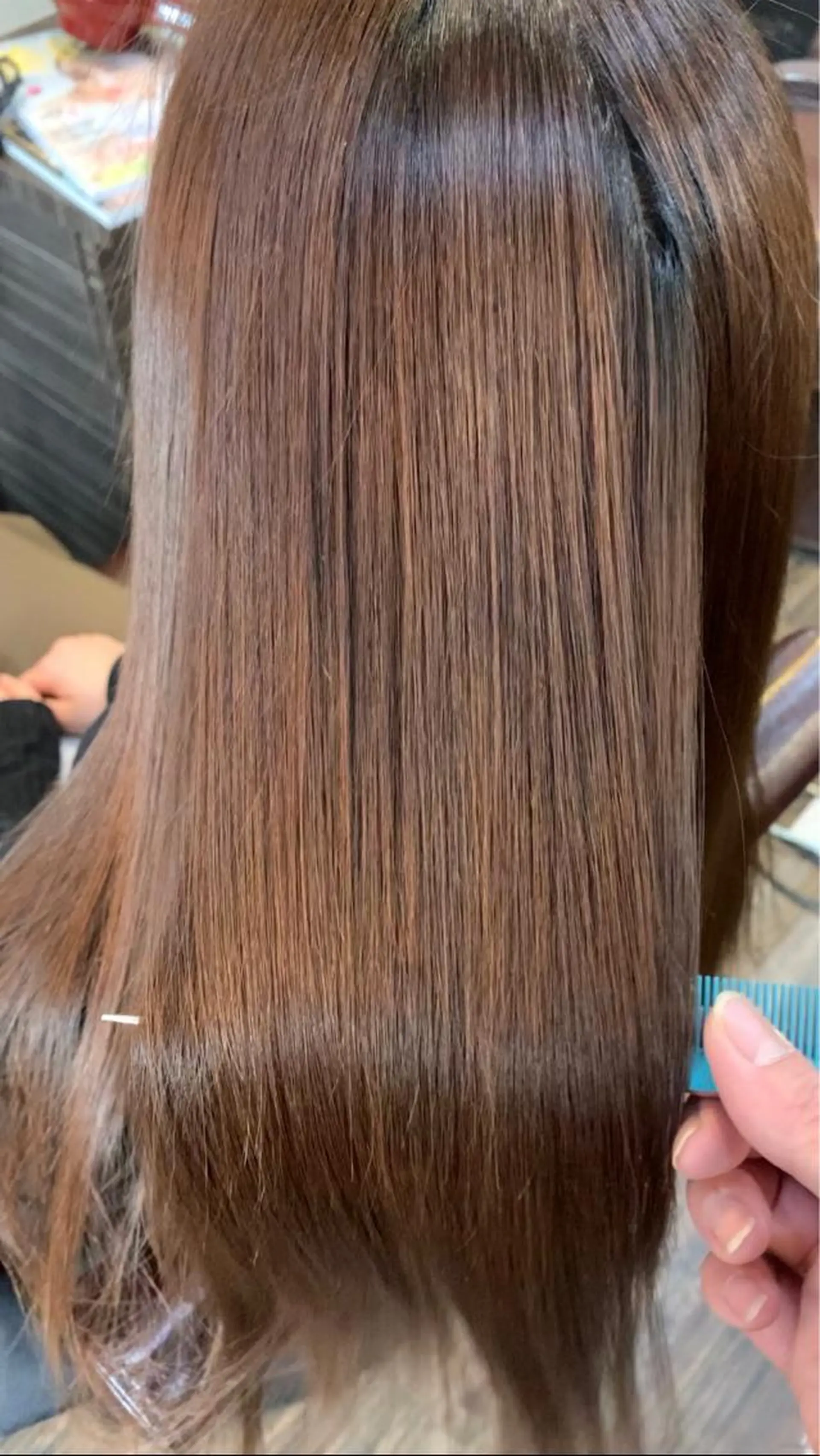 ロング 髪質改善☺︎縮毛矯正 ふじい まりんのヘアスタイル