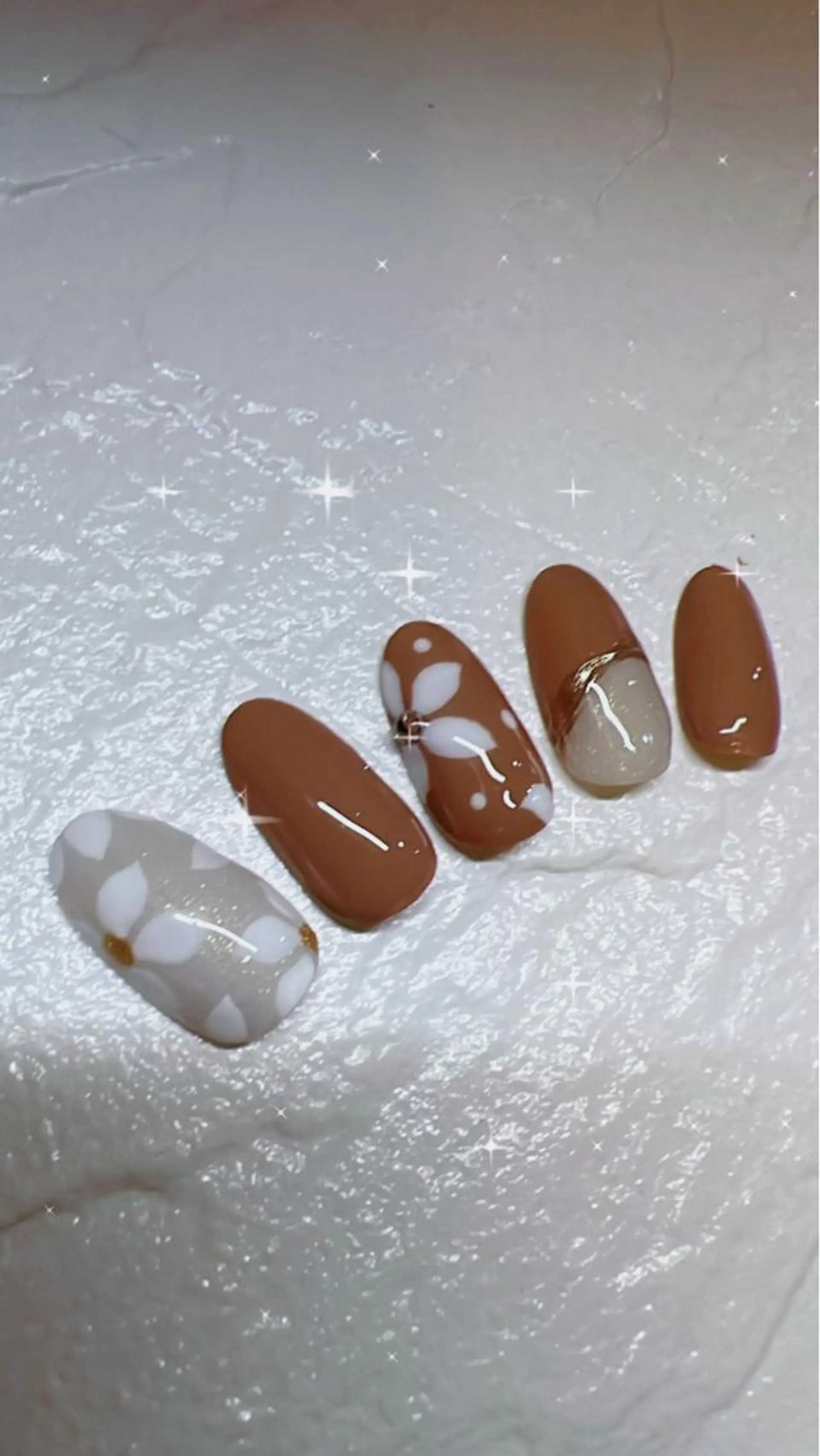 カラー ネイル ecru エクリュのネイルデザイン