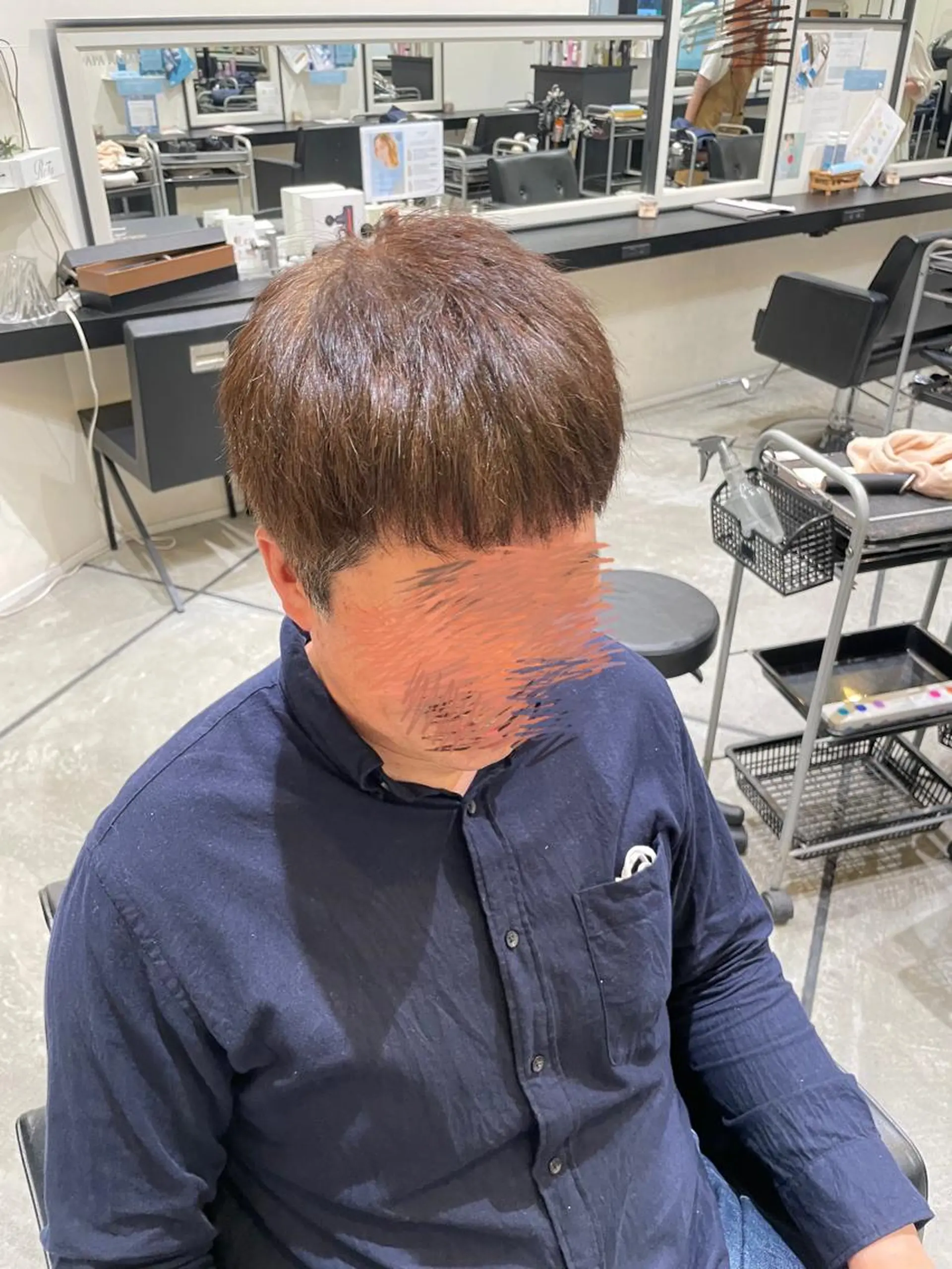 メンズ MOURI CHISATOのヘアスタイル