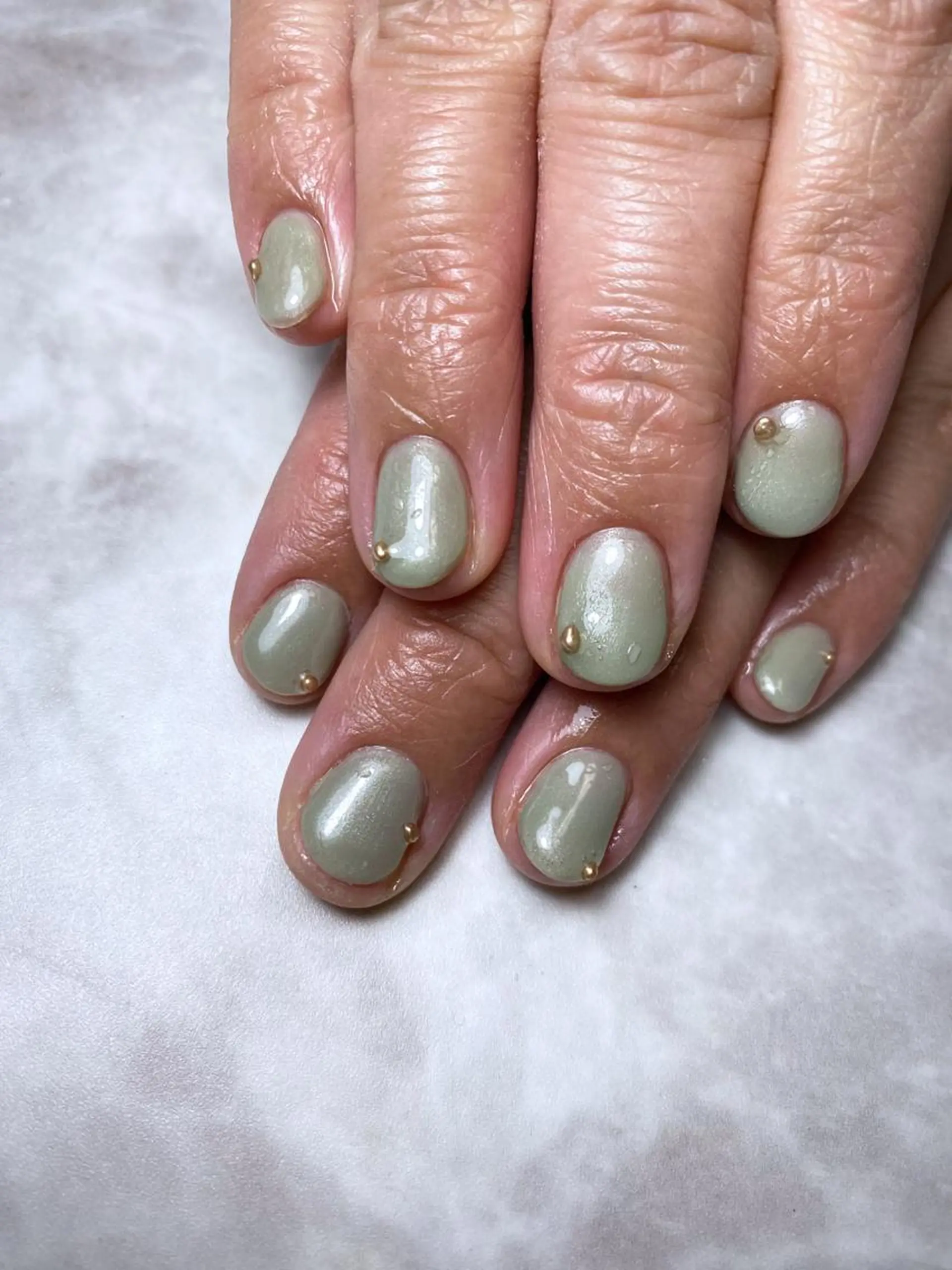 ネイル ジェルネイル パラジェル ハンドネイル 🌿Charme🌿 MAIのネイルデザイン