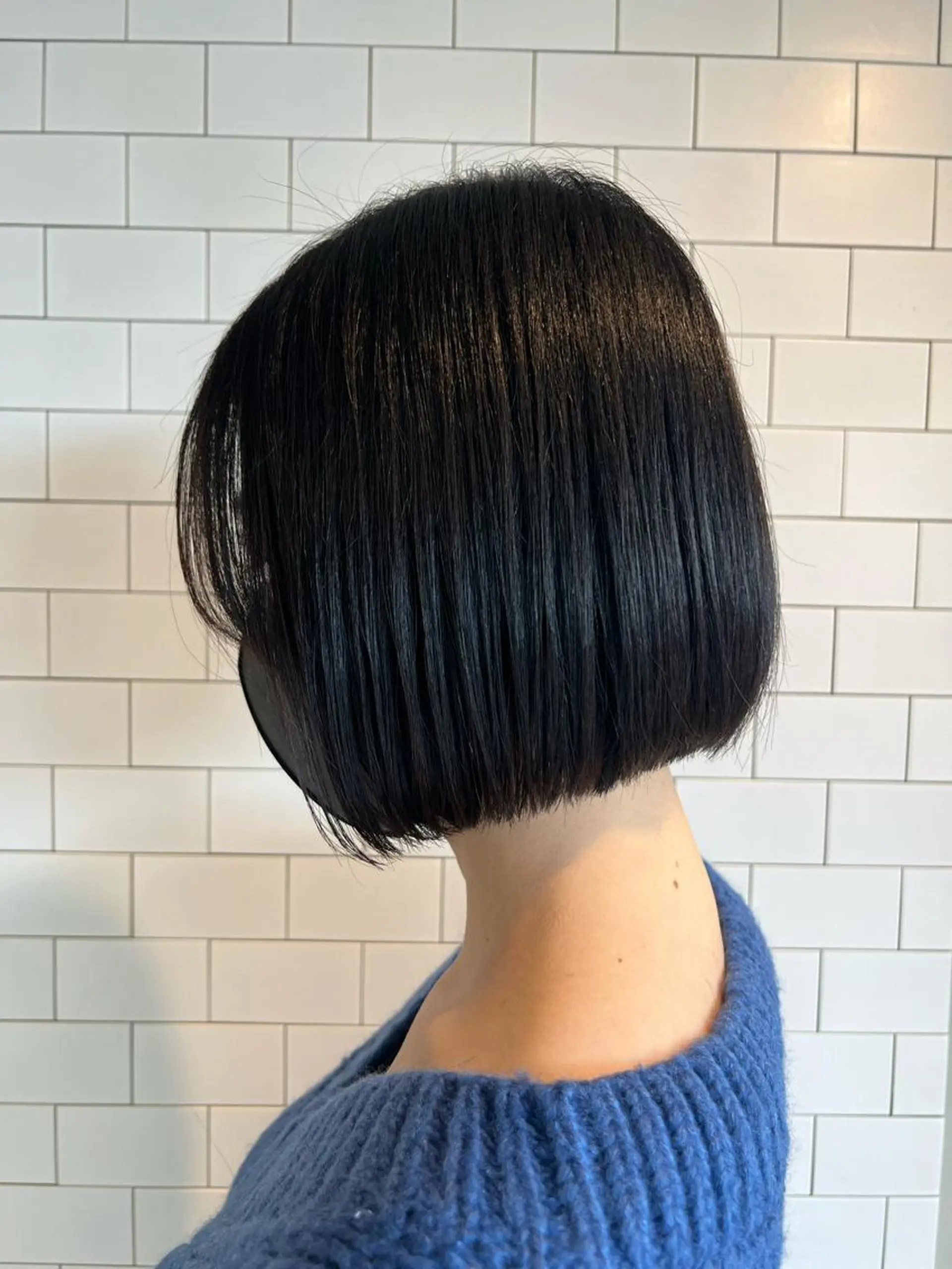 ショート ぱつボブ/ ショート/YUKIのヘアスタイル