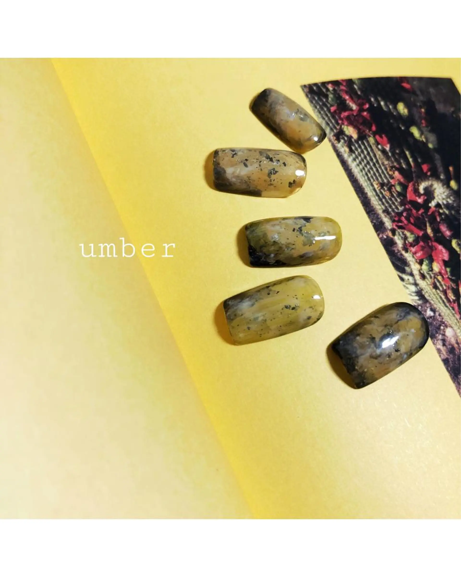 ネイル ハンドネイル umber 三茶1分のネイルデザイン