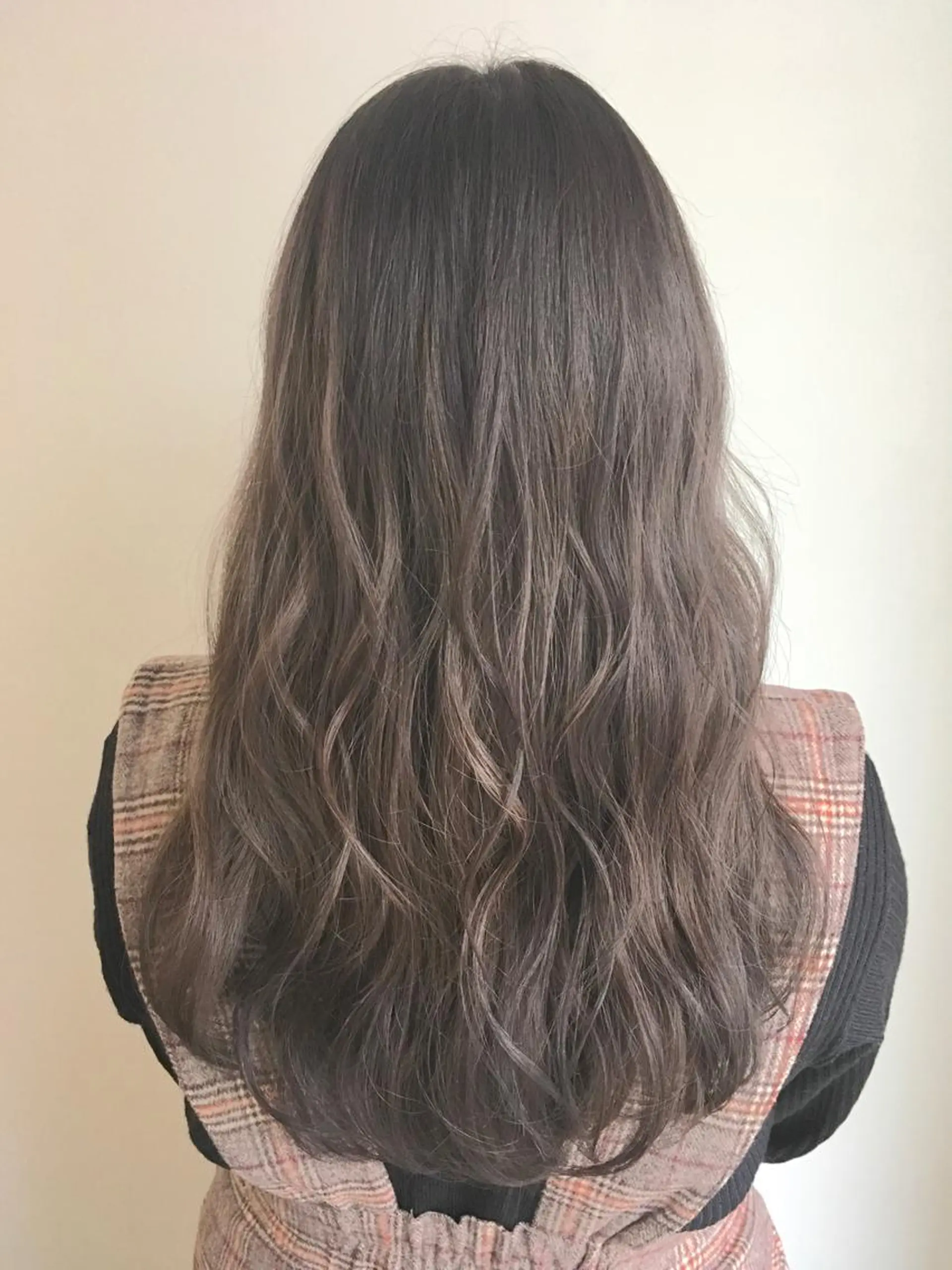 ロング カラー ベージュカラー ヘアカラー トリートメント ヘアセット go today shaire salon 本店所属・yoshi ☆のヘアスタイル