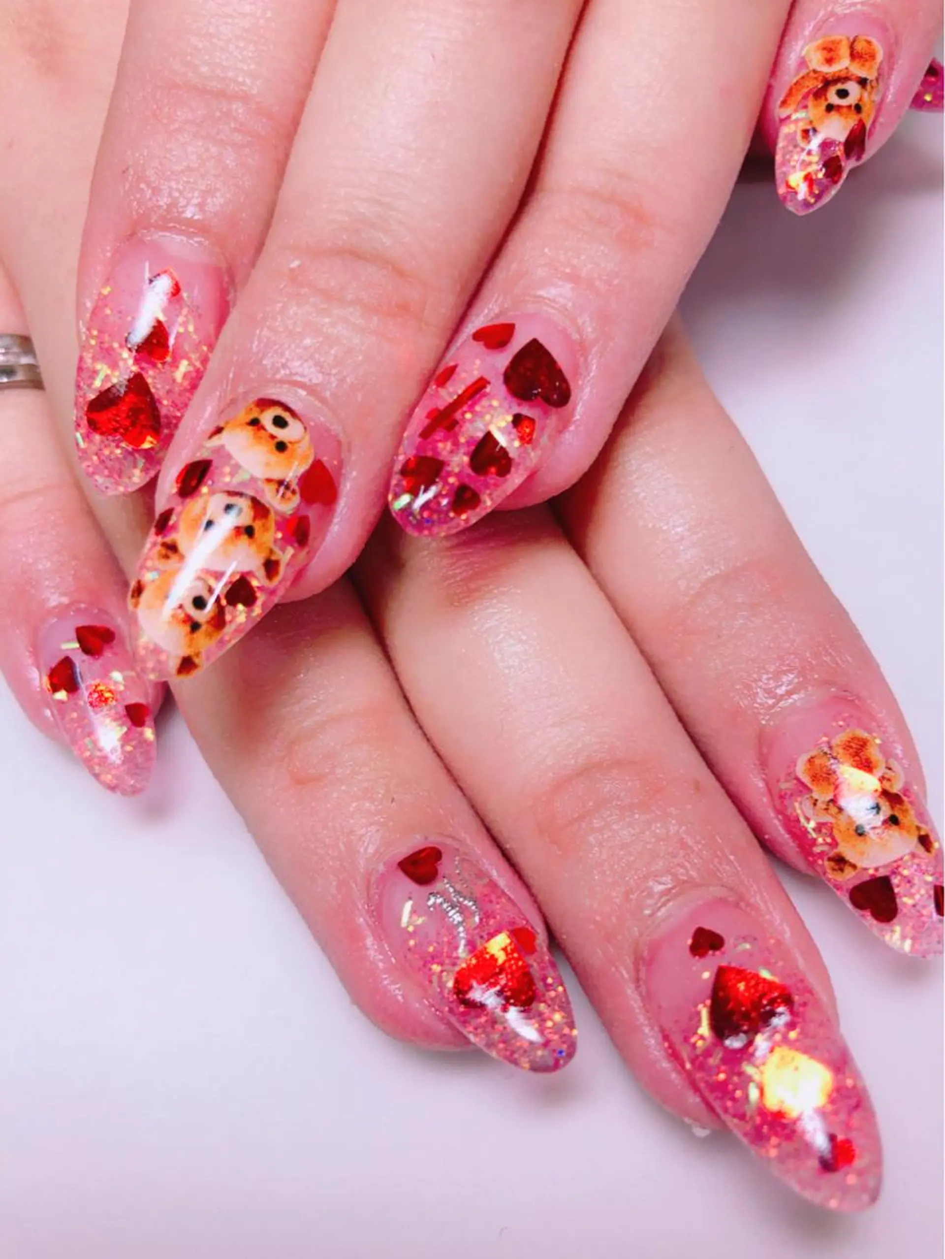 ネイル アートネイル ジェルネイル グラデーション スカルプネイル bijou所属・相馬 礼菜のネイルデザイン