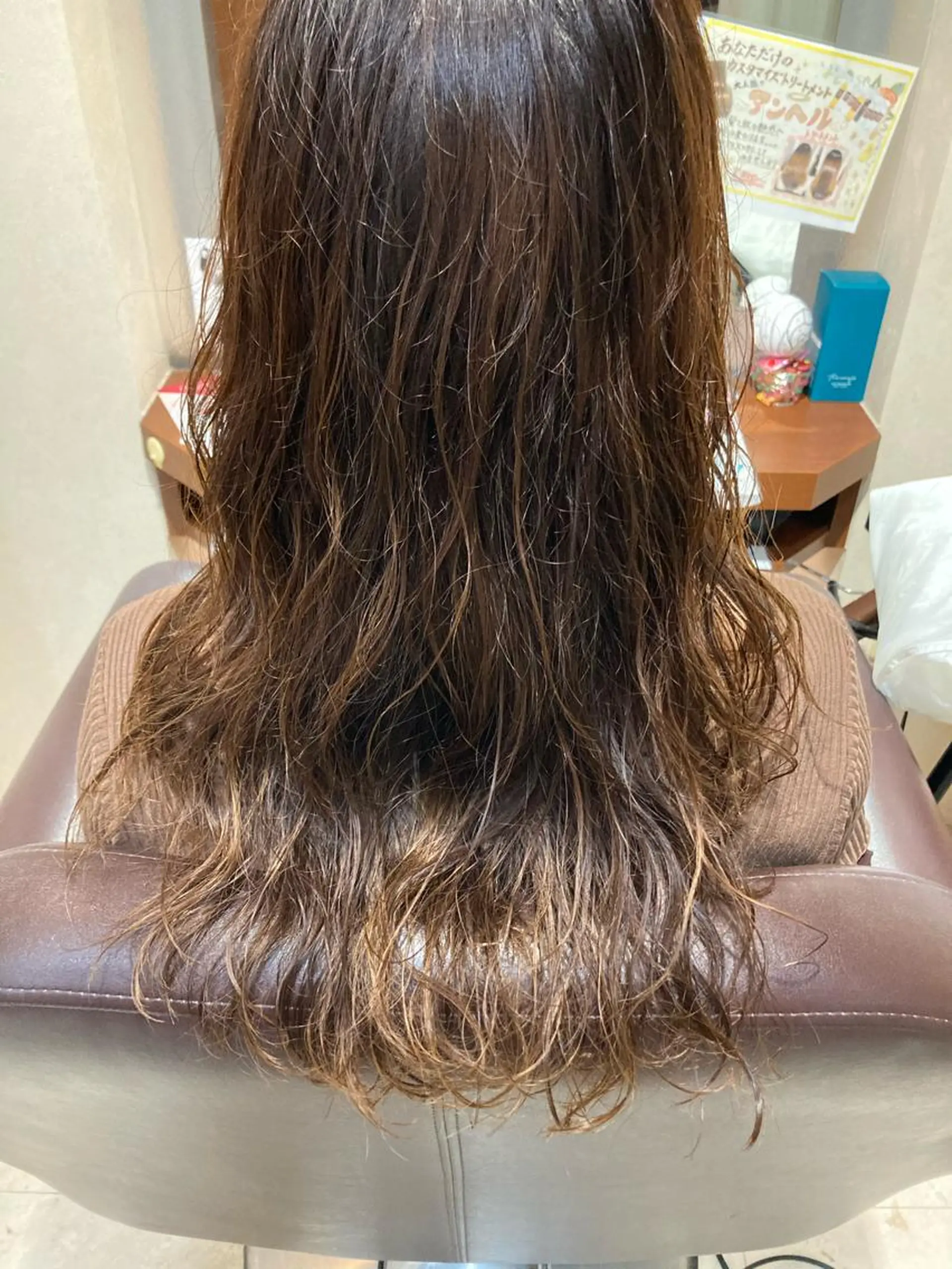 ロング ハイライト 髪質改善/透明感 カラー/内藤有須加のヘアスタイル