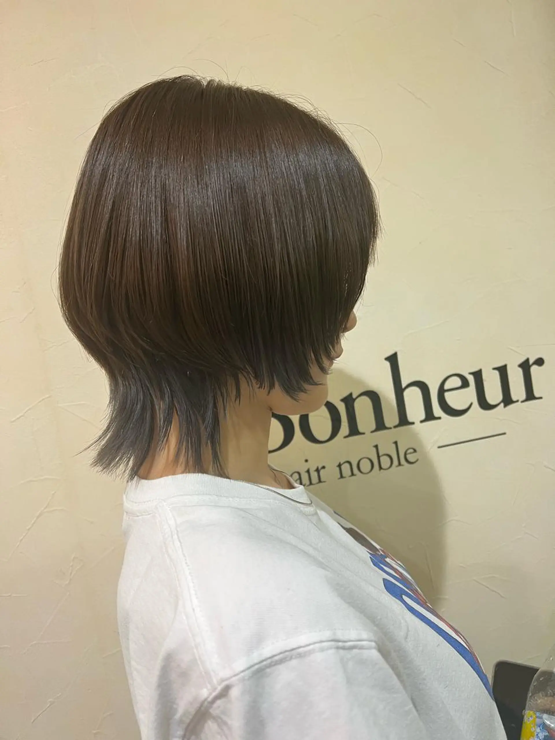 ショート カラー ウルフカット 新越谷noble店長 松本拓也▶◀*.のヘアスタイル