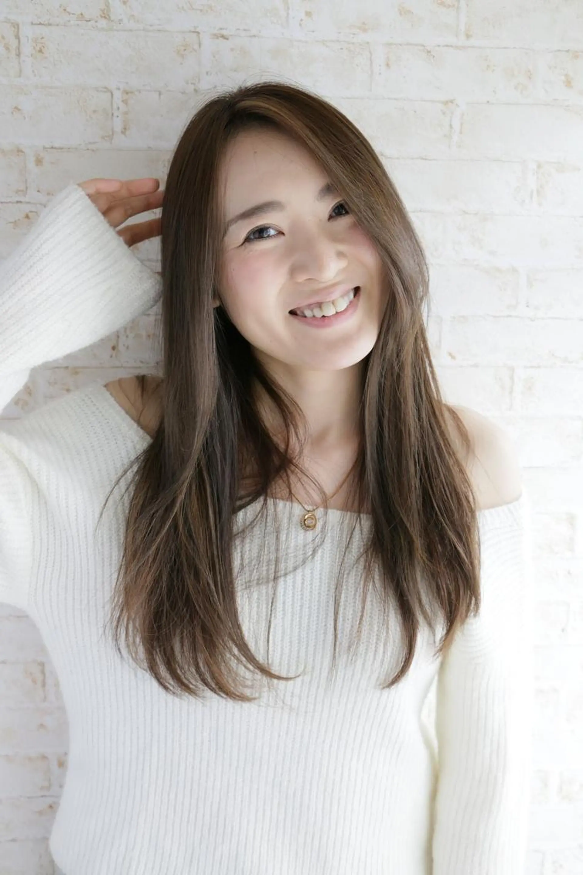 ロング 角 大輔のヘアスタイル