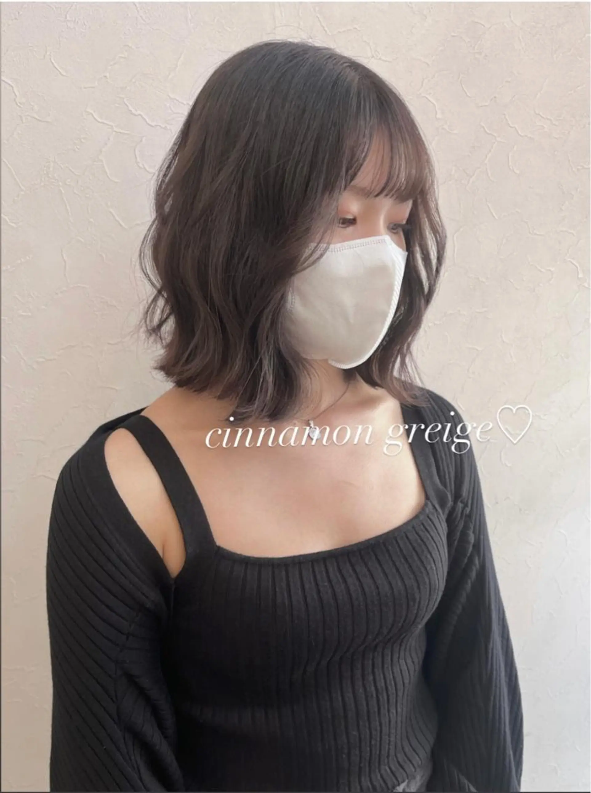 ミディアム カラー nakahara madokaのヘアスタイル