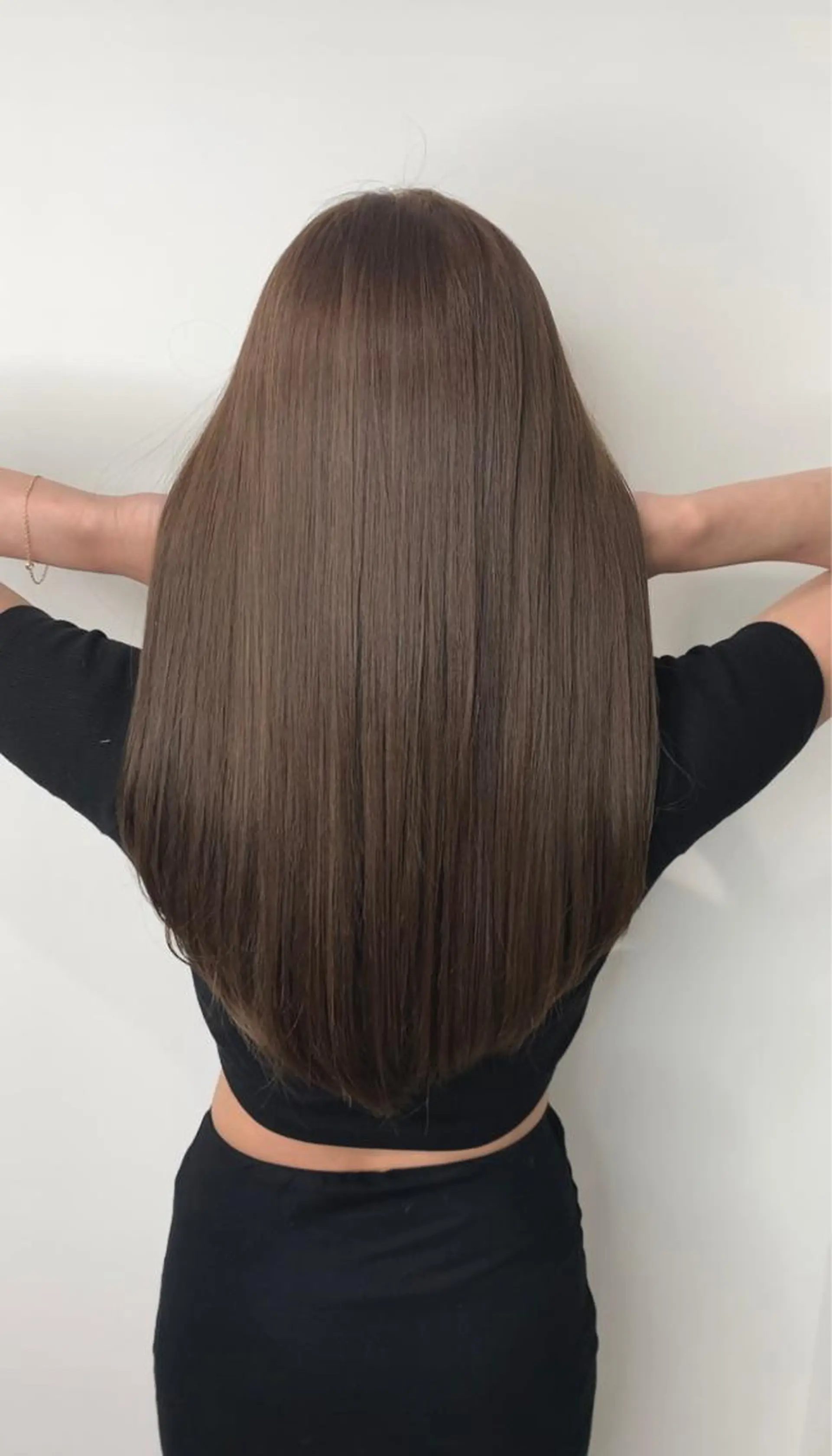 ロング ヘアカラー トリートメント 🫧髪質改善 講師🫧🍎幹細胞のヘアスタイル