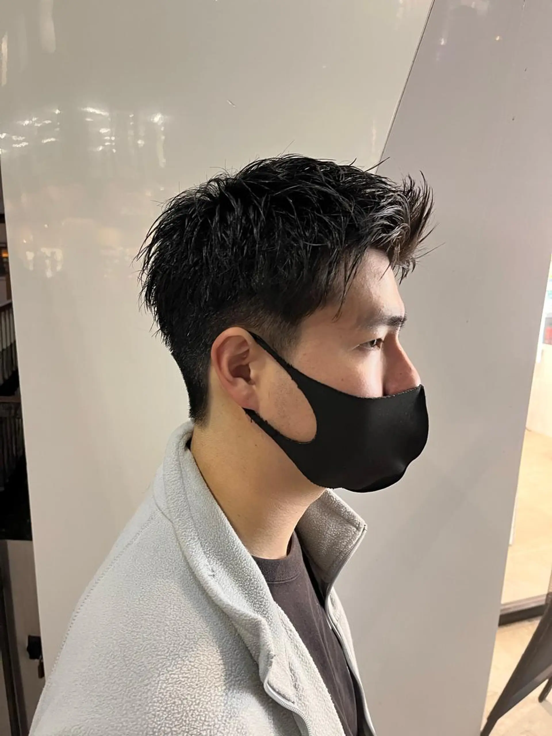 ショート メンズ 武井 弘希 ブリーチなしカラー✨のヘアスタイル