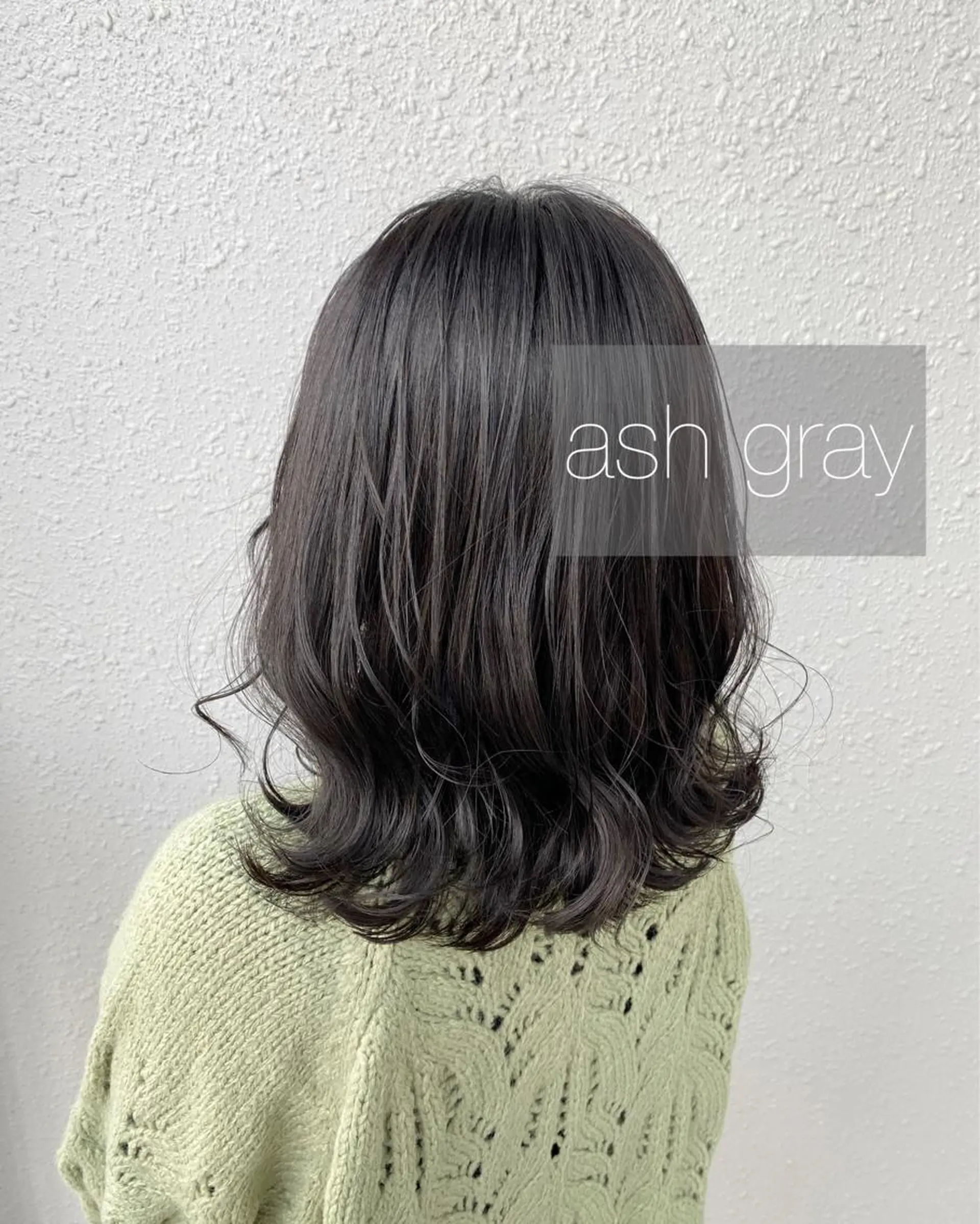 セミロング カラー 後藤紗英/髪質改善 /オリーブベージュのヘアスタイル