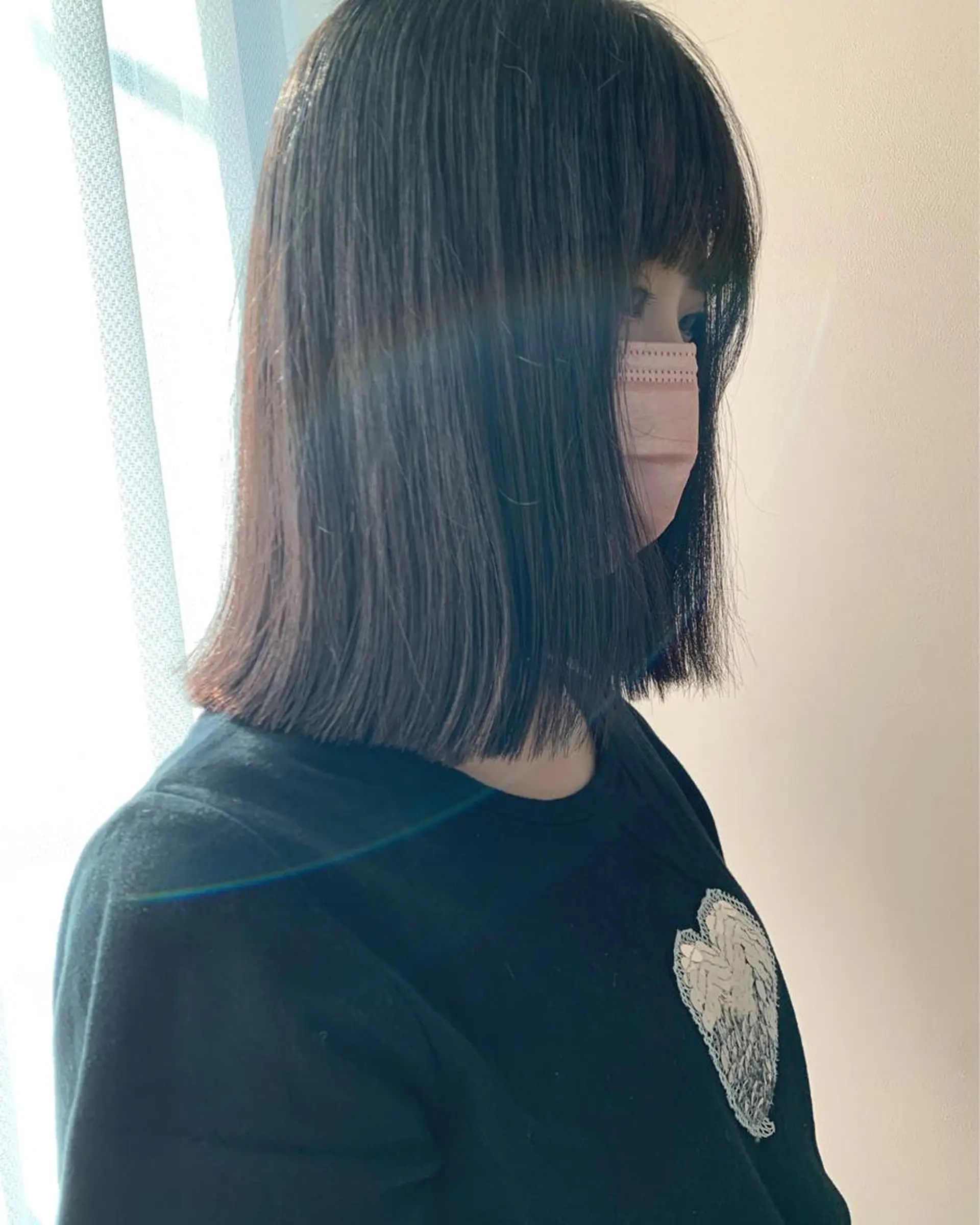 ミディアム カラー hub hair レイヤー/透明感のヘアスタイル