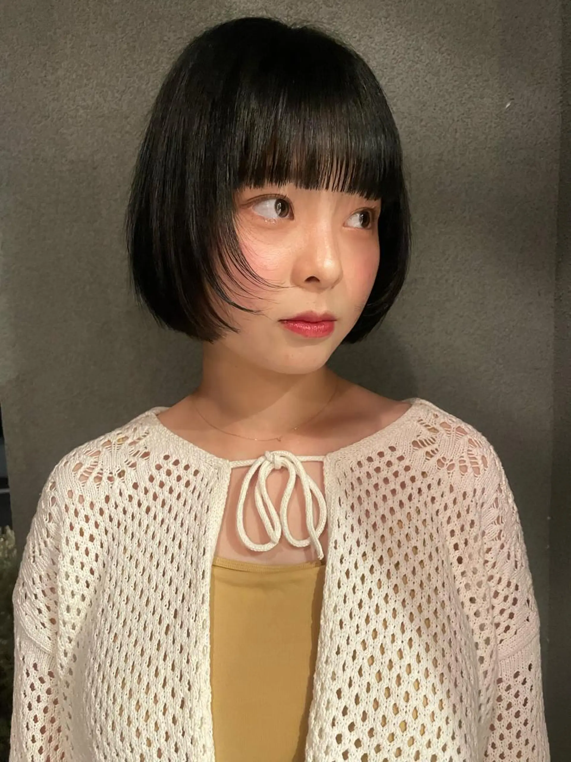 ショート カラー 透明感カラー ヘアカラー 透明カラー/レイヤー misaki °＊のヘアスタイル