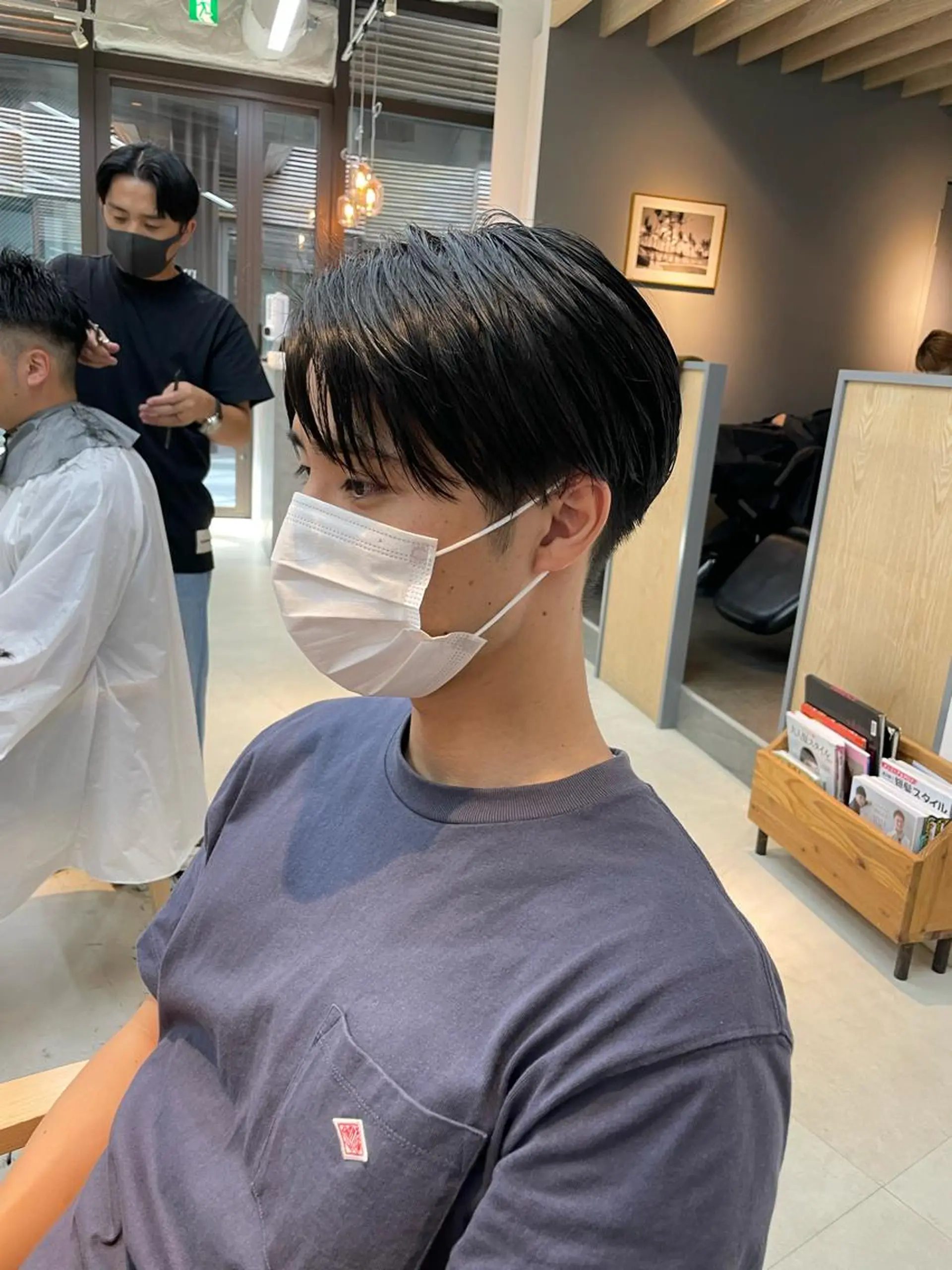 ショート メンズ カット ヘッドスパ mee.表参道所属・ボブ/ショート /パーマ/shinのヘアスタイル