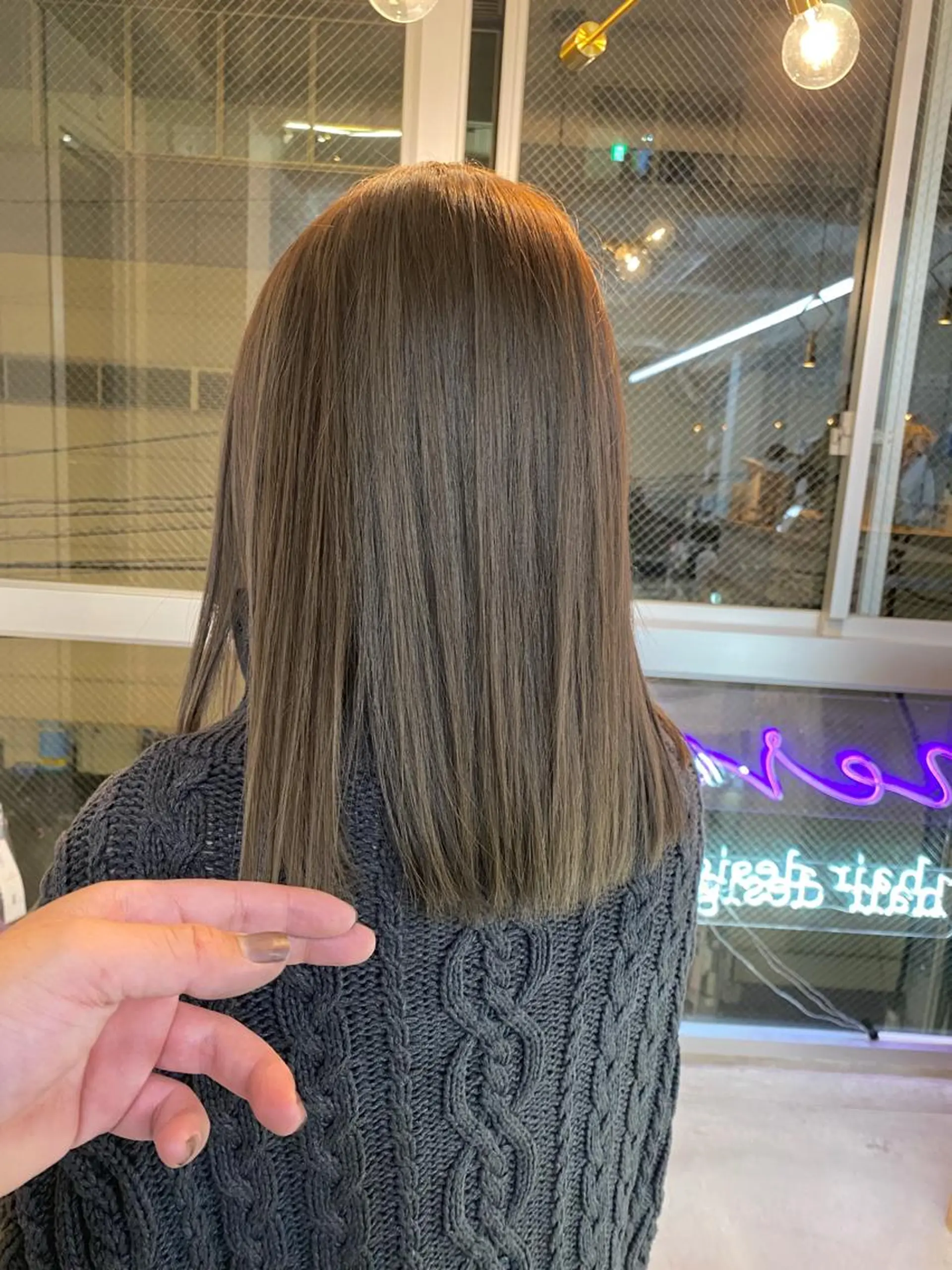 ミディアム カラー 八谷 将平のヘアスタイル