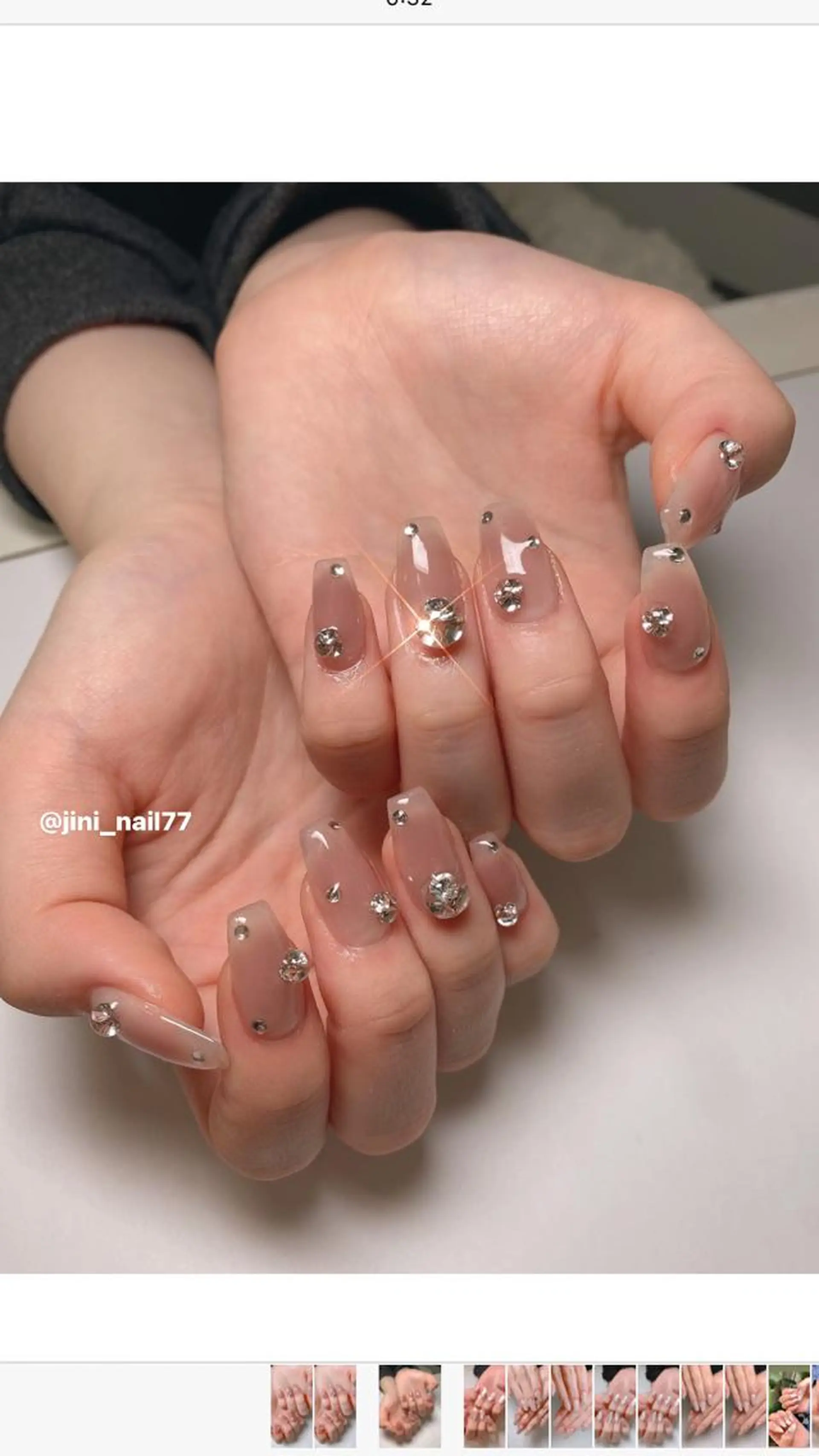 ネイル ハンドネイル JINI NAIL所属・ジニ ネイルのネイルデザイン
