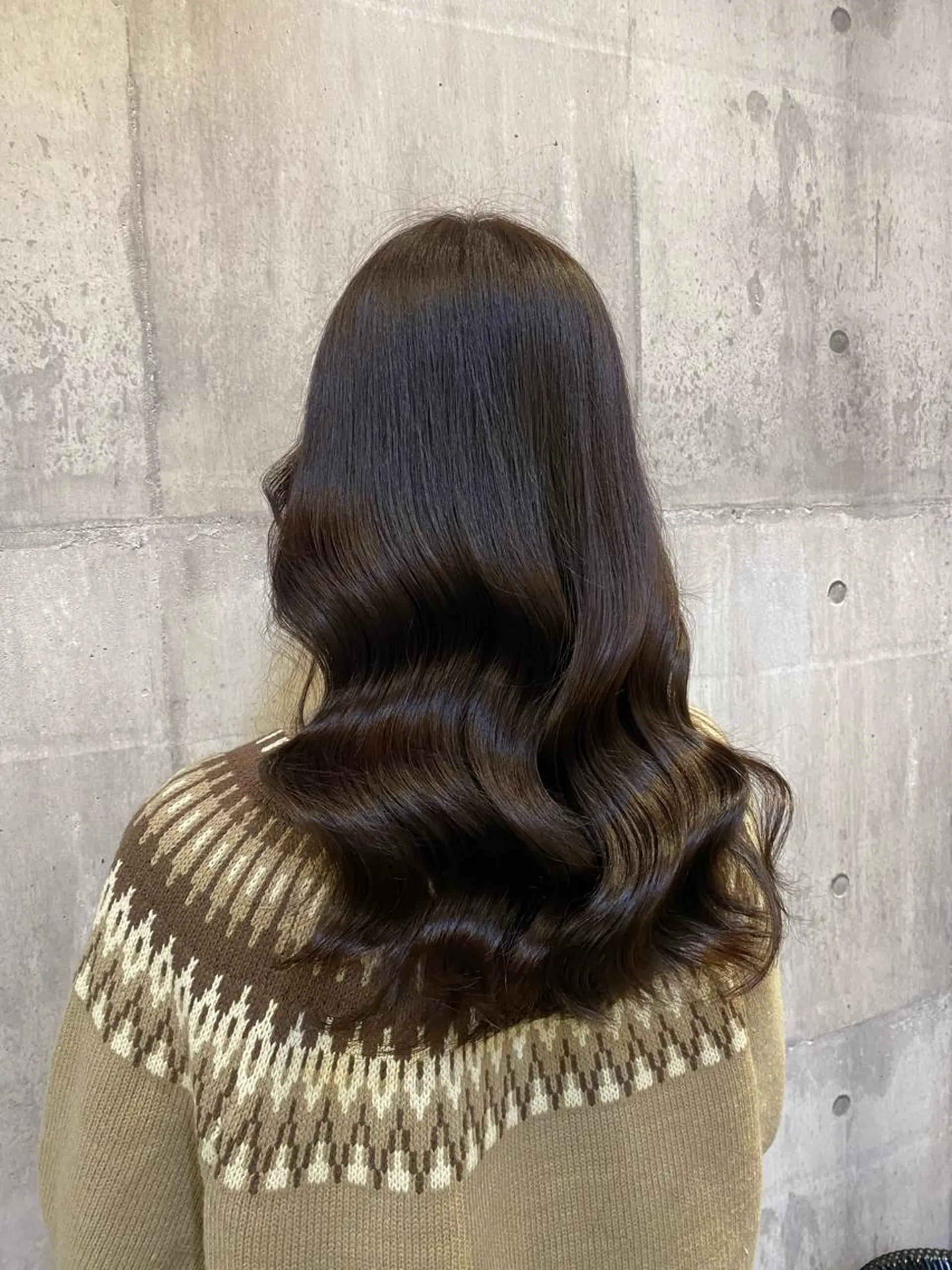 ミディアム ヘアカラー トリートメント 【縮毛矯正特化】 kyokaのヘアスタイル