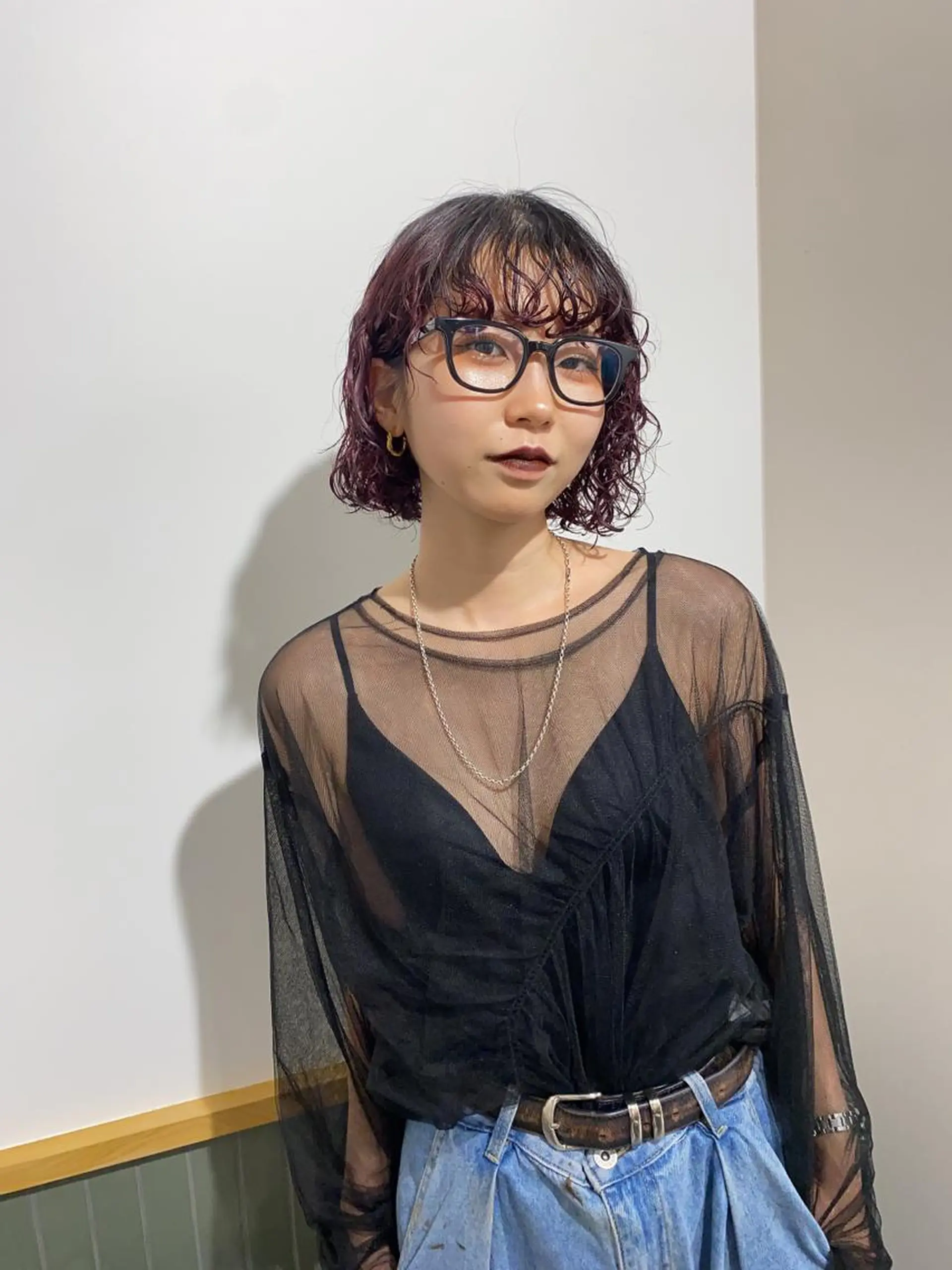 ミディアム カラー ヘアアレンジ カット ヘアカラー トリートメント 【代表】 たき〜のヘアスタイル