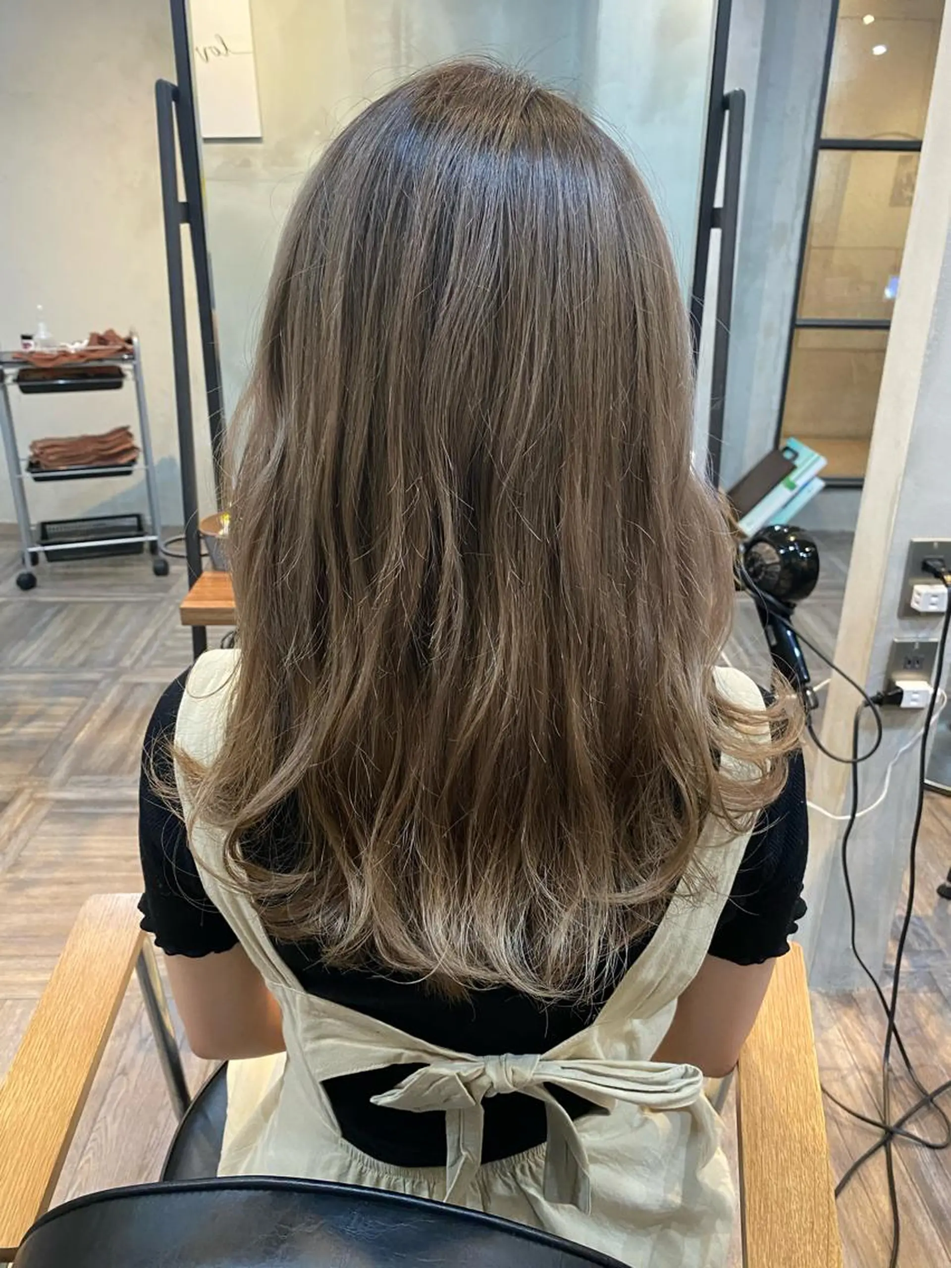 ロング ハイライト 西岡 翼のヘアスタイル