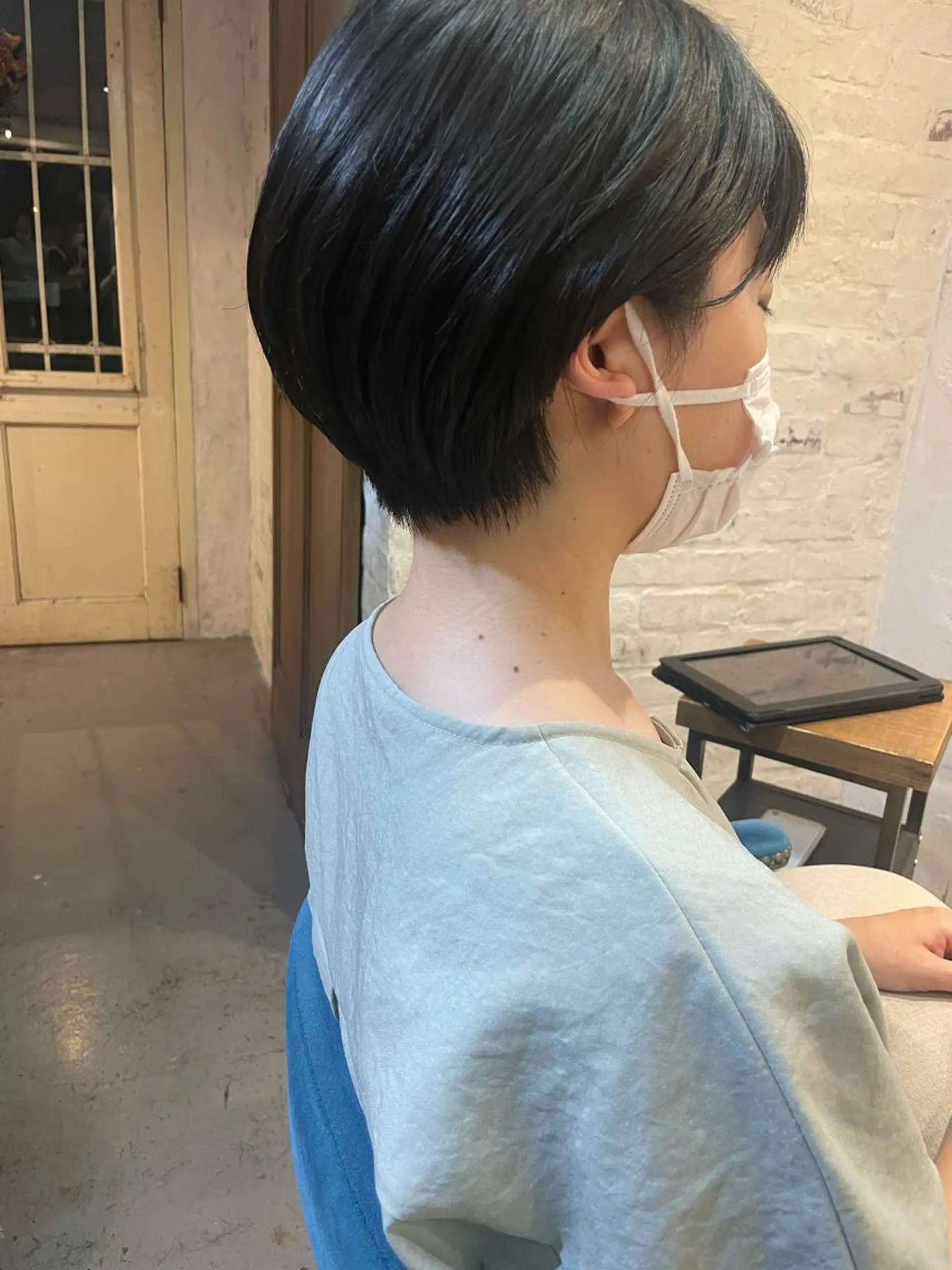 ショート 泊 紗羅のヘアスタイル