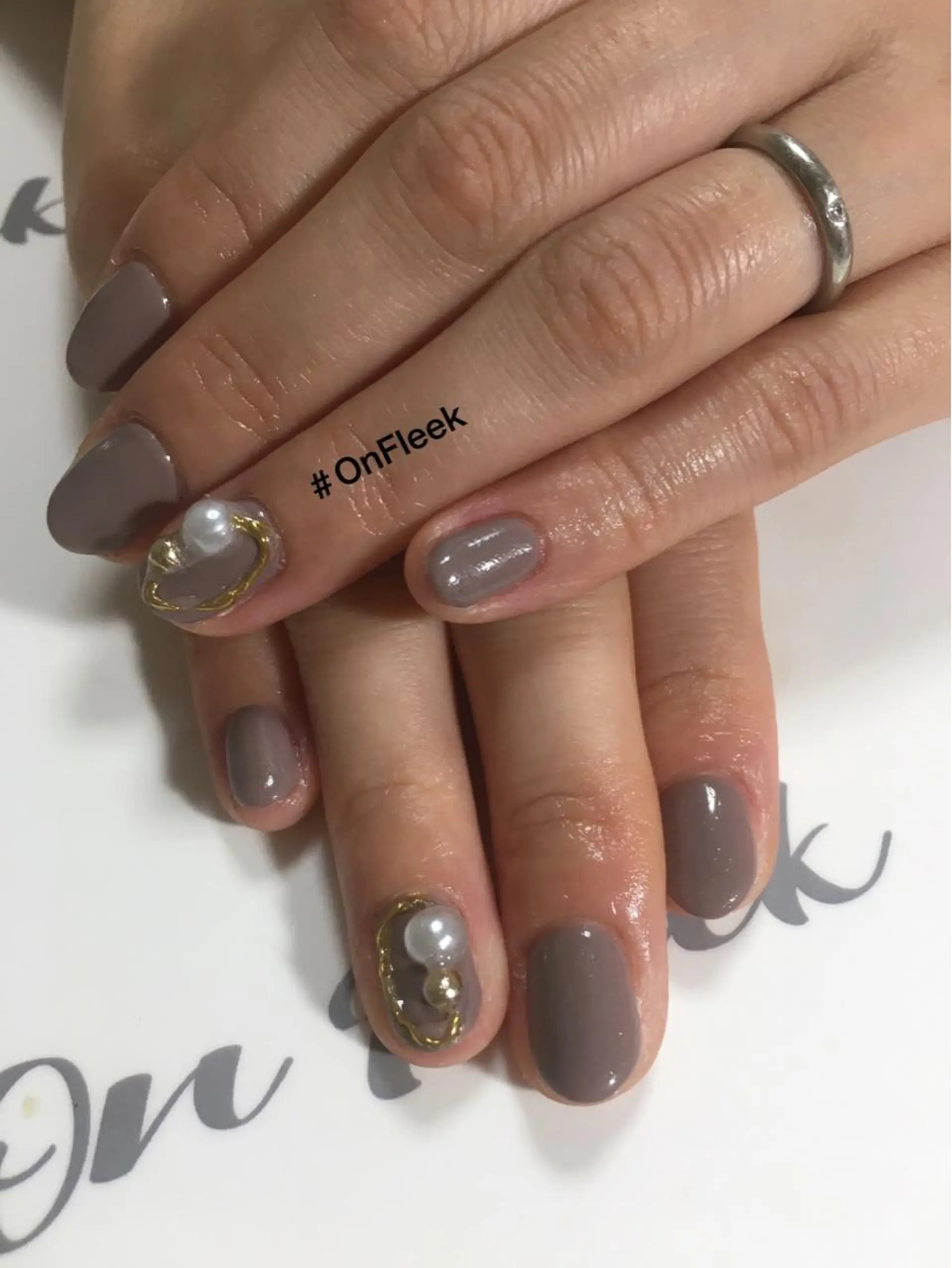 ネイル ハンドネイル NailSalon ＃OnFleekのネイルデザイン