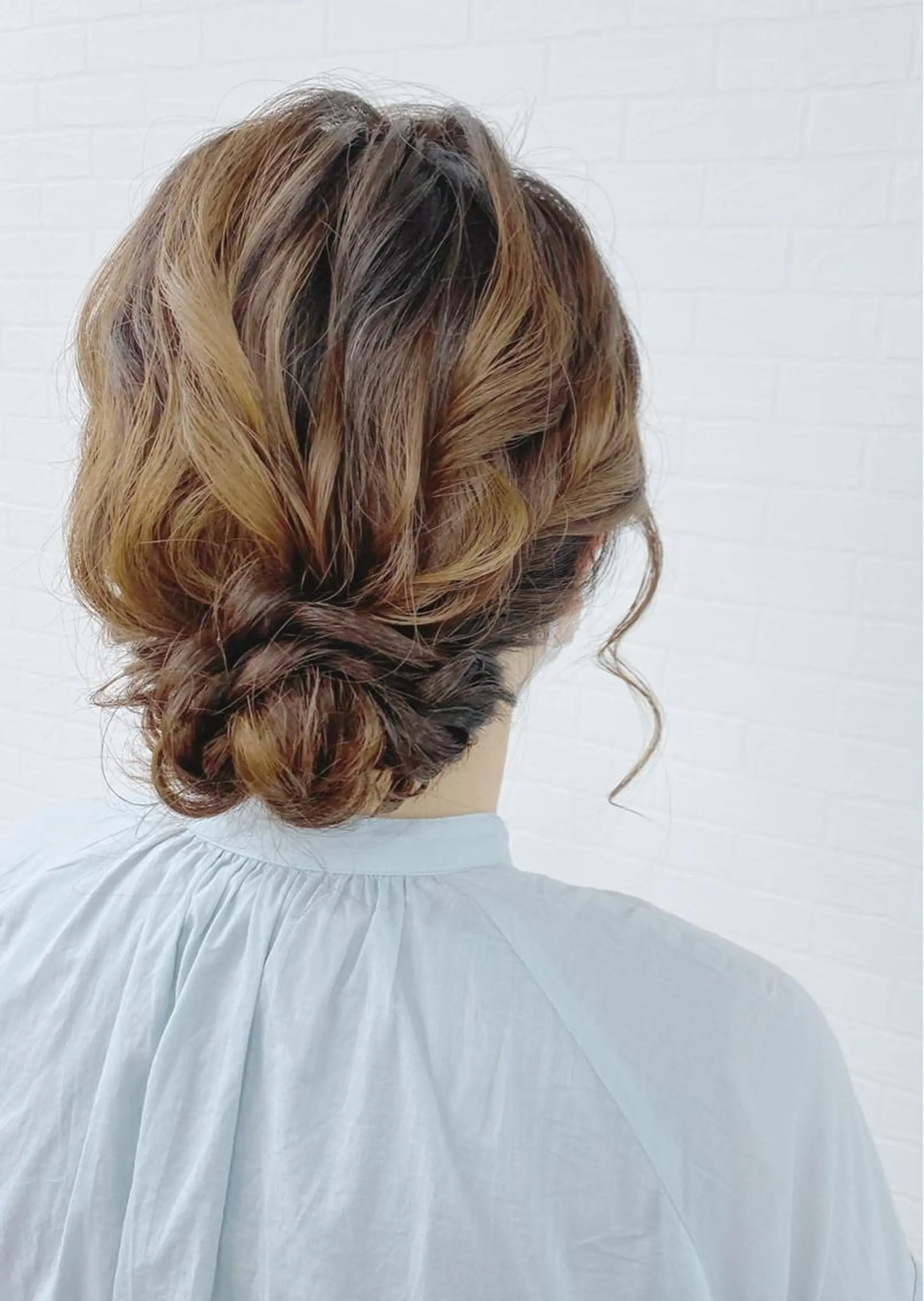 ミディアム ヘアアレンジ ヘアセット GRANLUSSO 〜グランルッソ駅前店所属・木口 嘉美のヘアスタイル