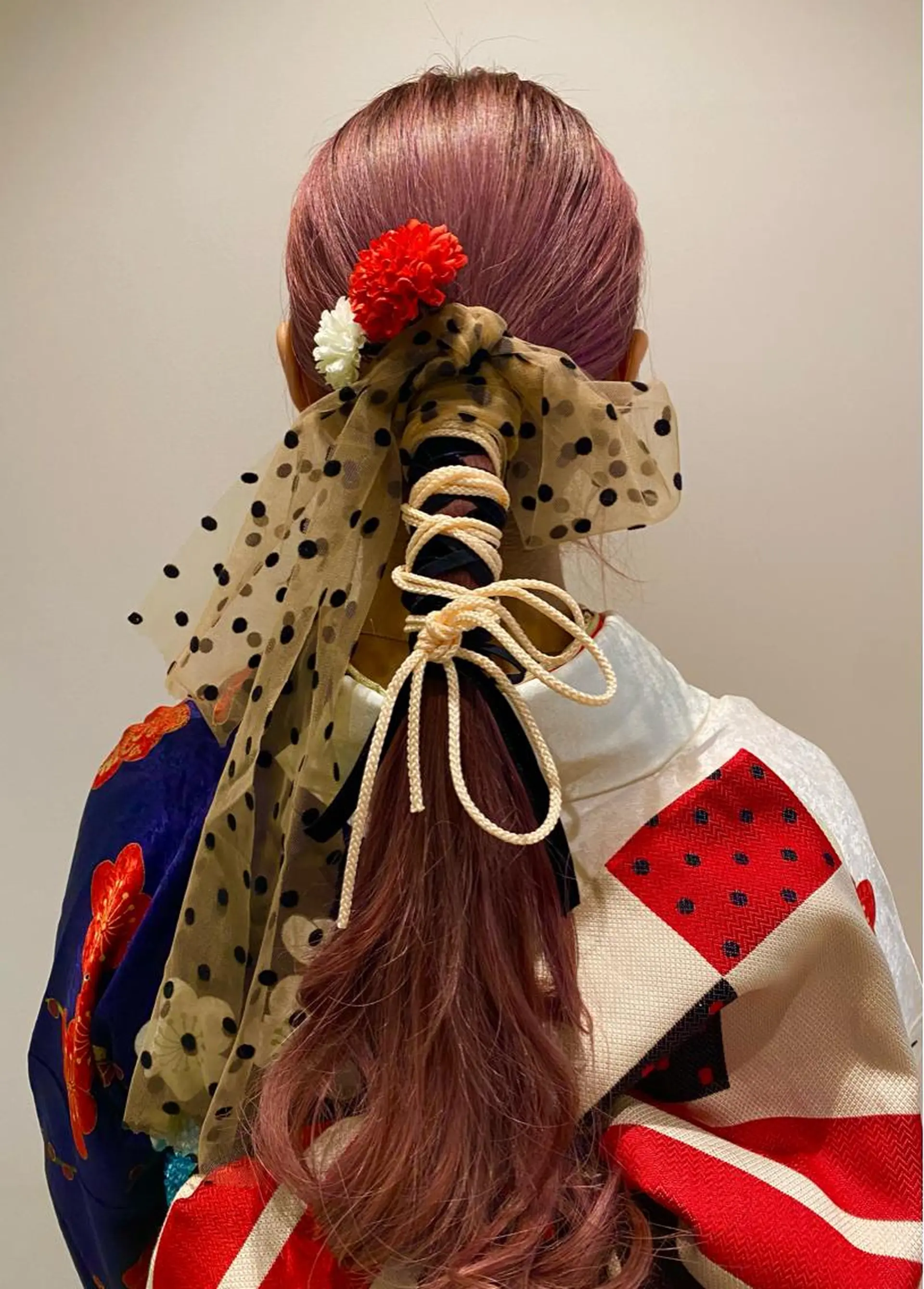 ロング ヘアアレンジ 成人式 ヘアセット 艶髪🌿美髪 大塚礼乃【西荻窪】のヘアスタイル