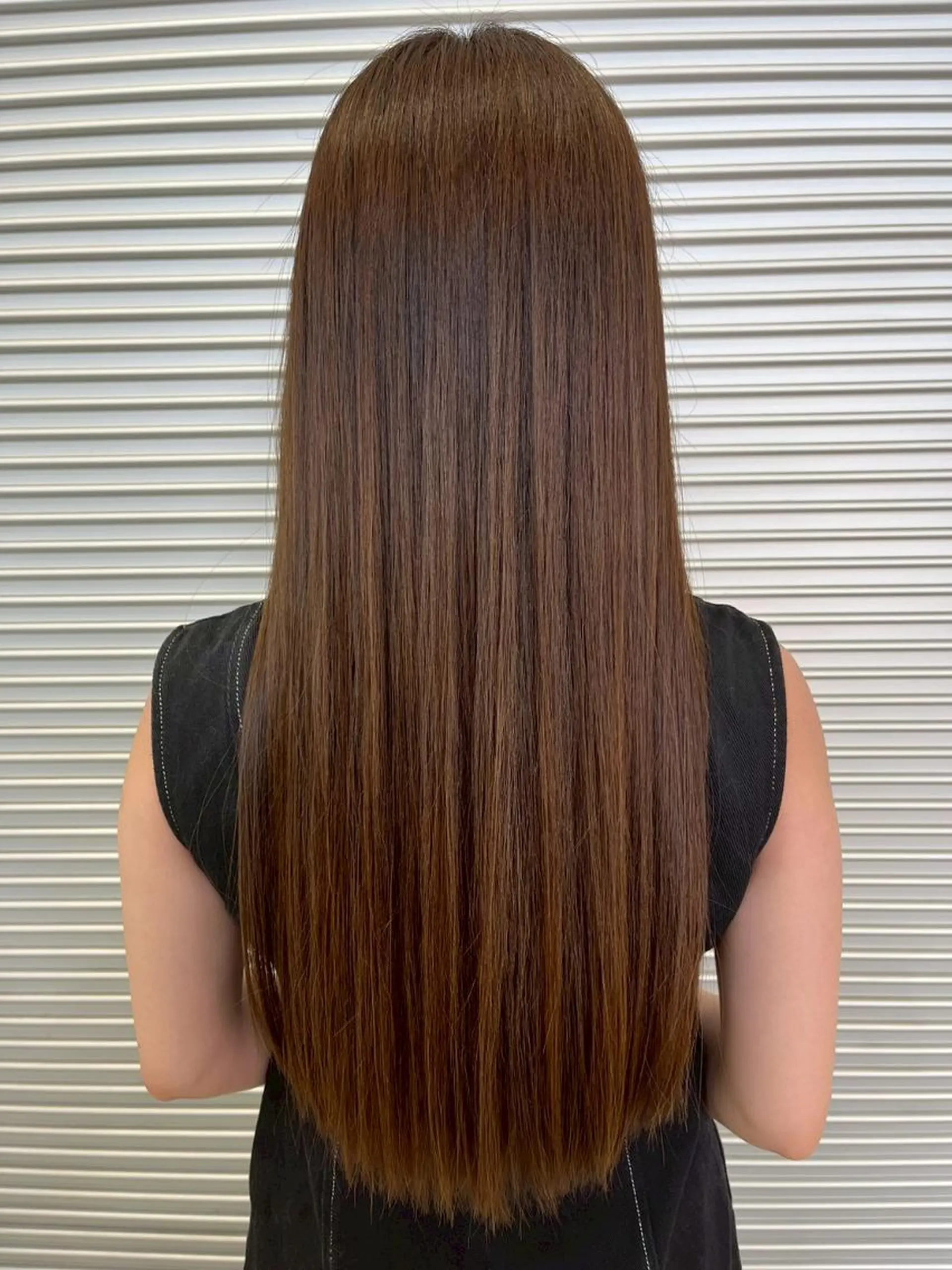 ロング ロング カット 縮毛矯正 archange アルカンジュのヘアスタイル