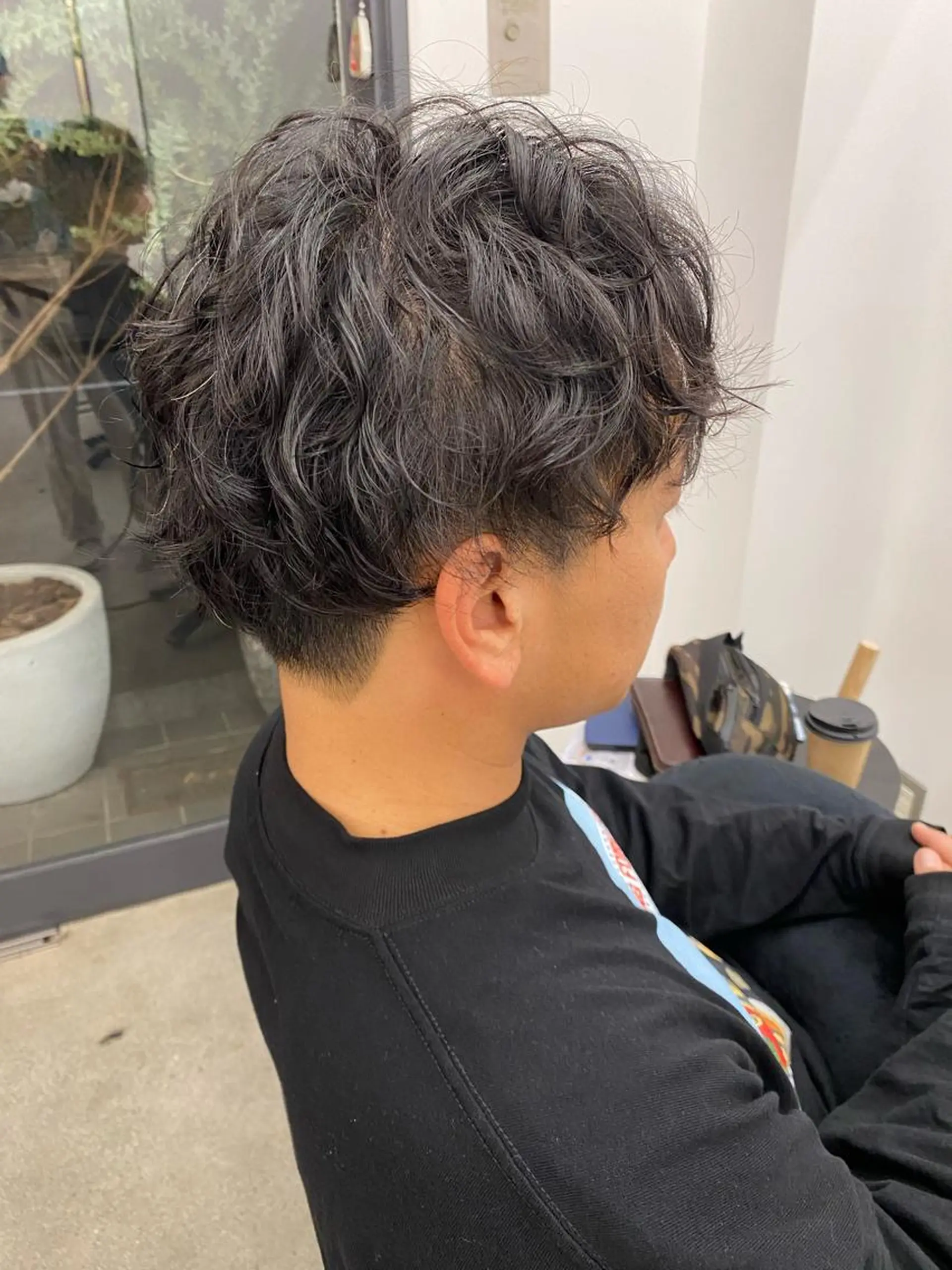 パーマ ツイストパーマ パーマ 顔周りカット/透明感 カラー/rioのヘアスタイル