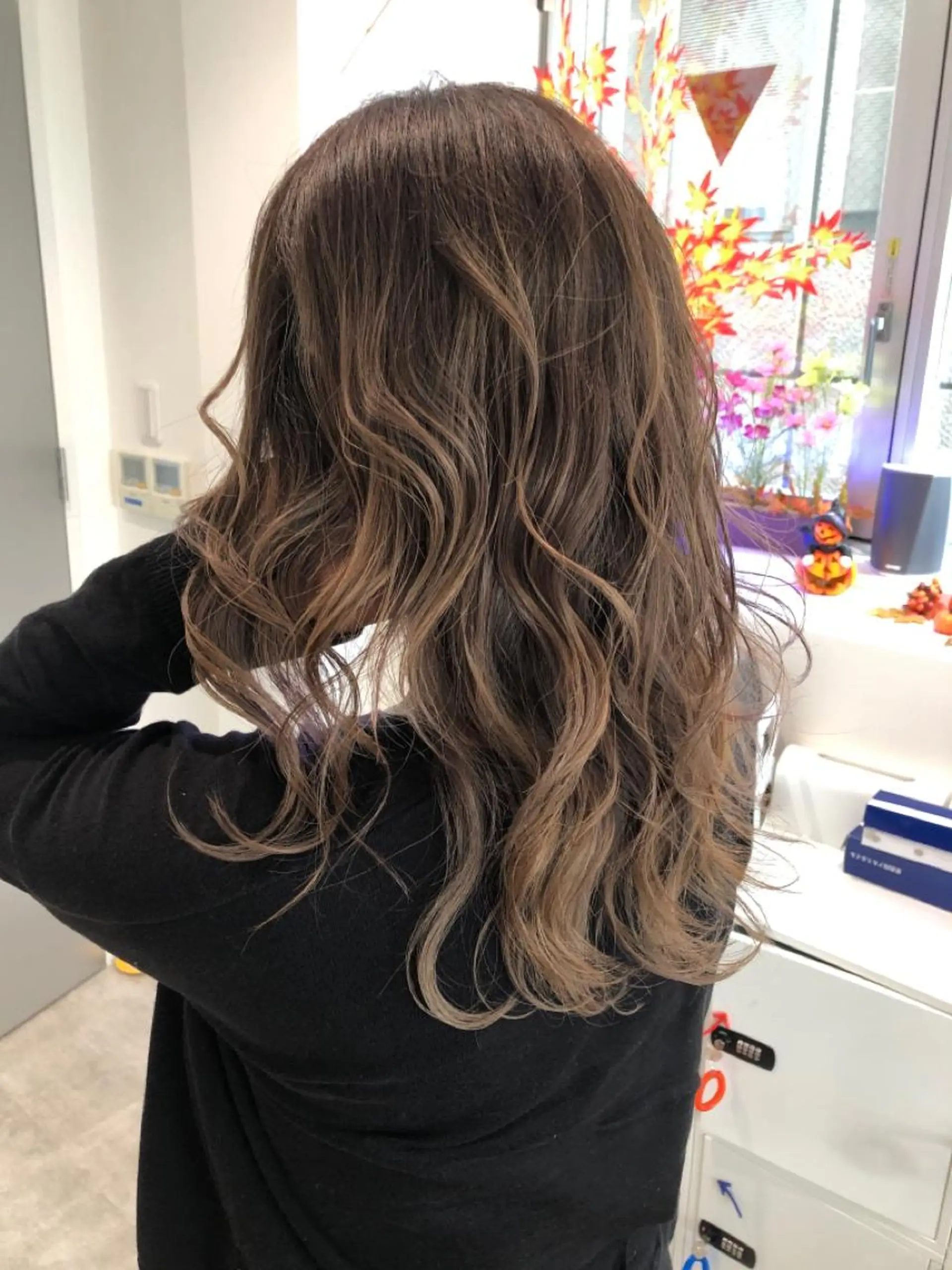 ミディアム カラー 外国人風カラー カット ヘアカラー トリートメント JILBLAN京都 ショート/ハイライトのヘアスタイル