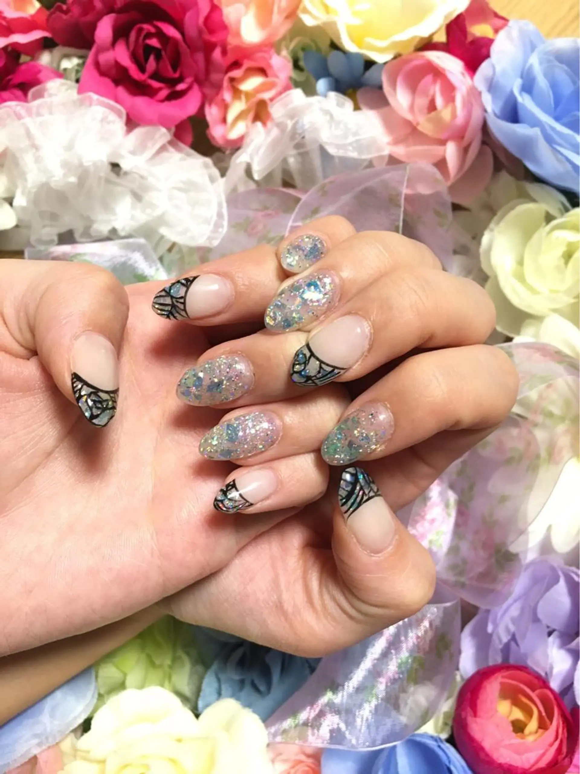 ネイル Amber21.所属・Nagahama Akariのネイルデザイン