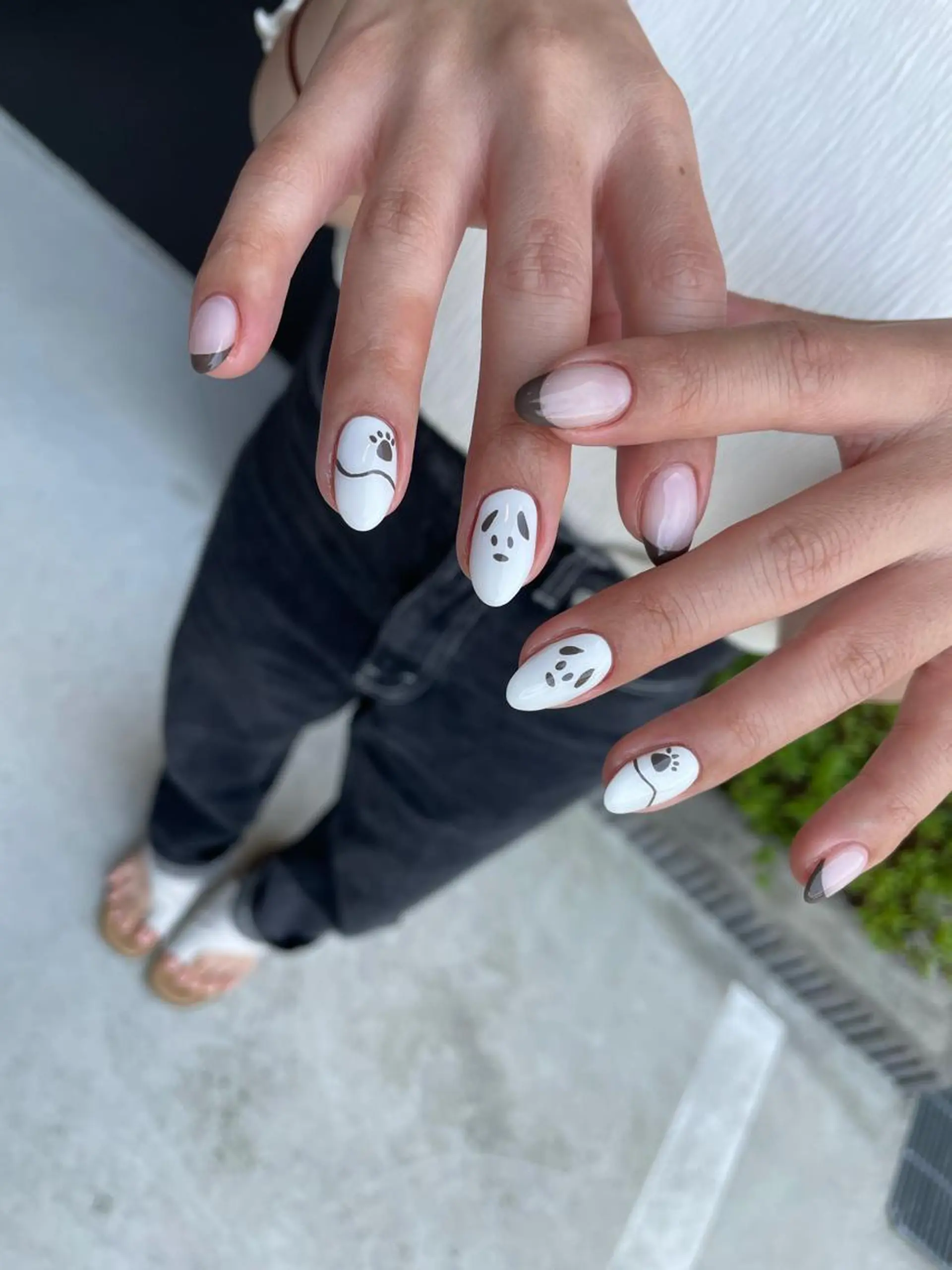 ロング カラー ヘアアレンジ キッズ ネイル マツエク・マツパ 福田 加奈のネイルデザイン