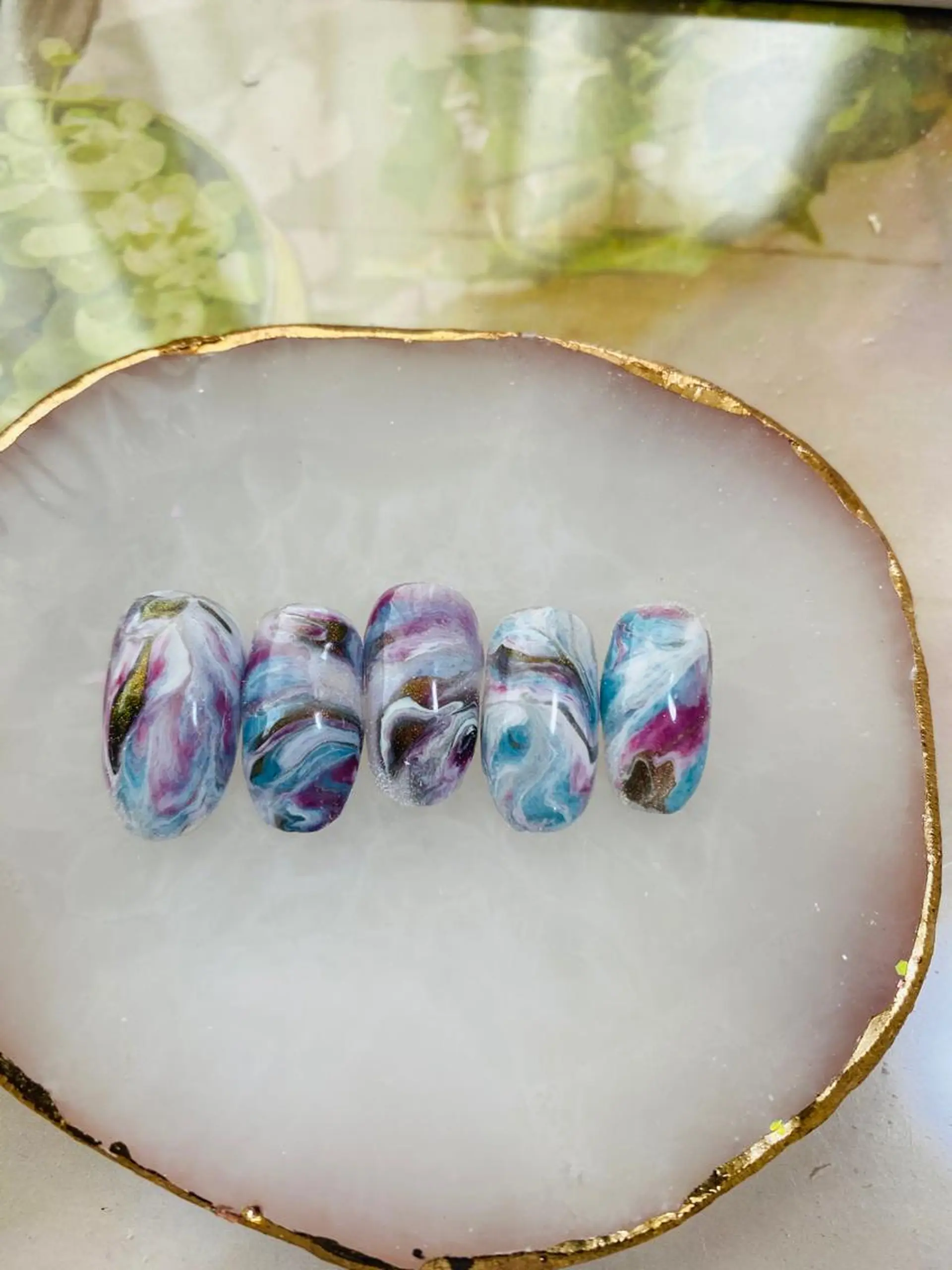 ネイル 自宅ネイルサロン ♦️nuance♦️のネイルデザイン