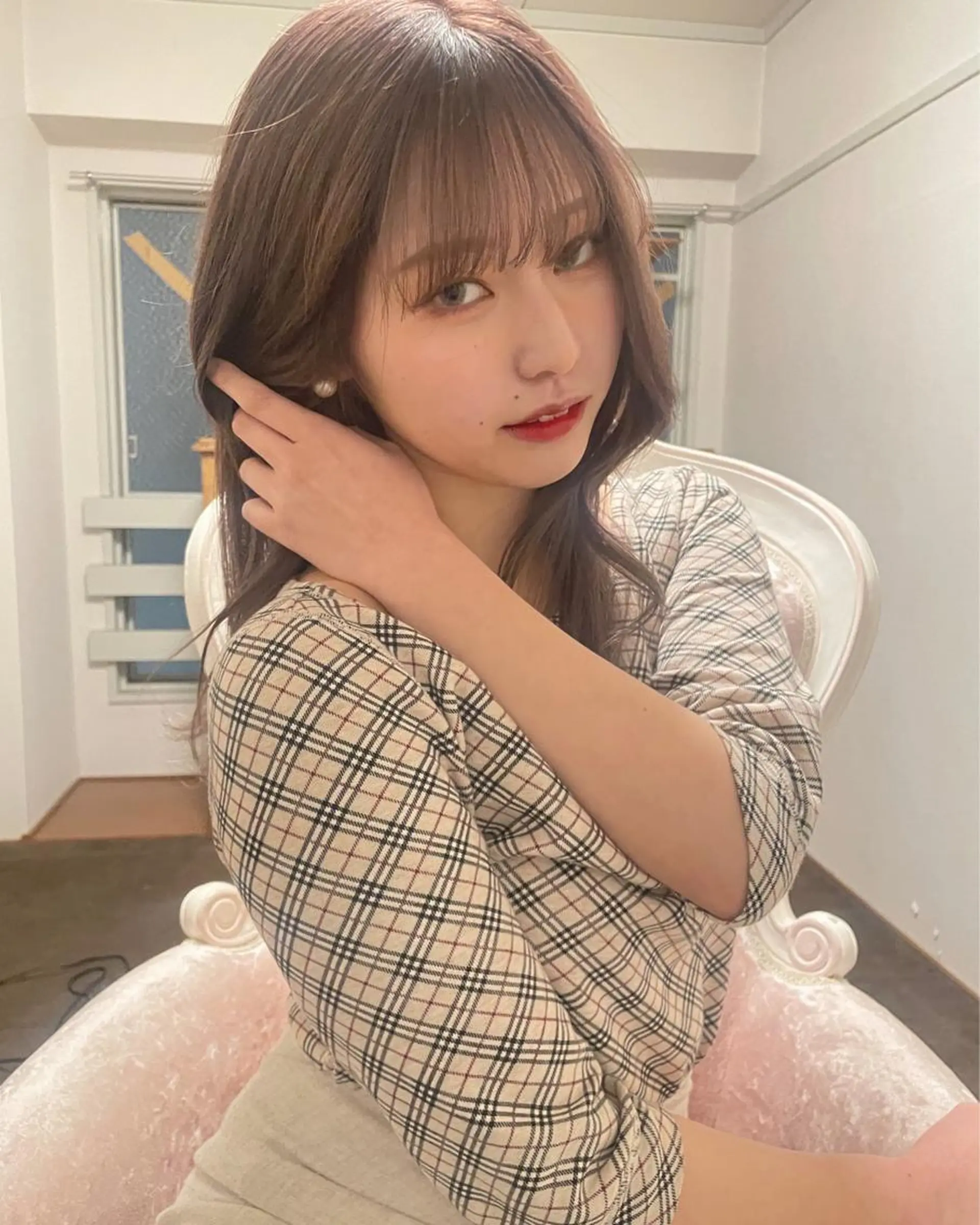 ロング カラー ヘアアレンジ emu    head spa & treatment所属・髙塚碧🇰🇷 韓国ヘア🎗️のヘアスタイル