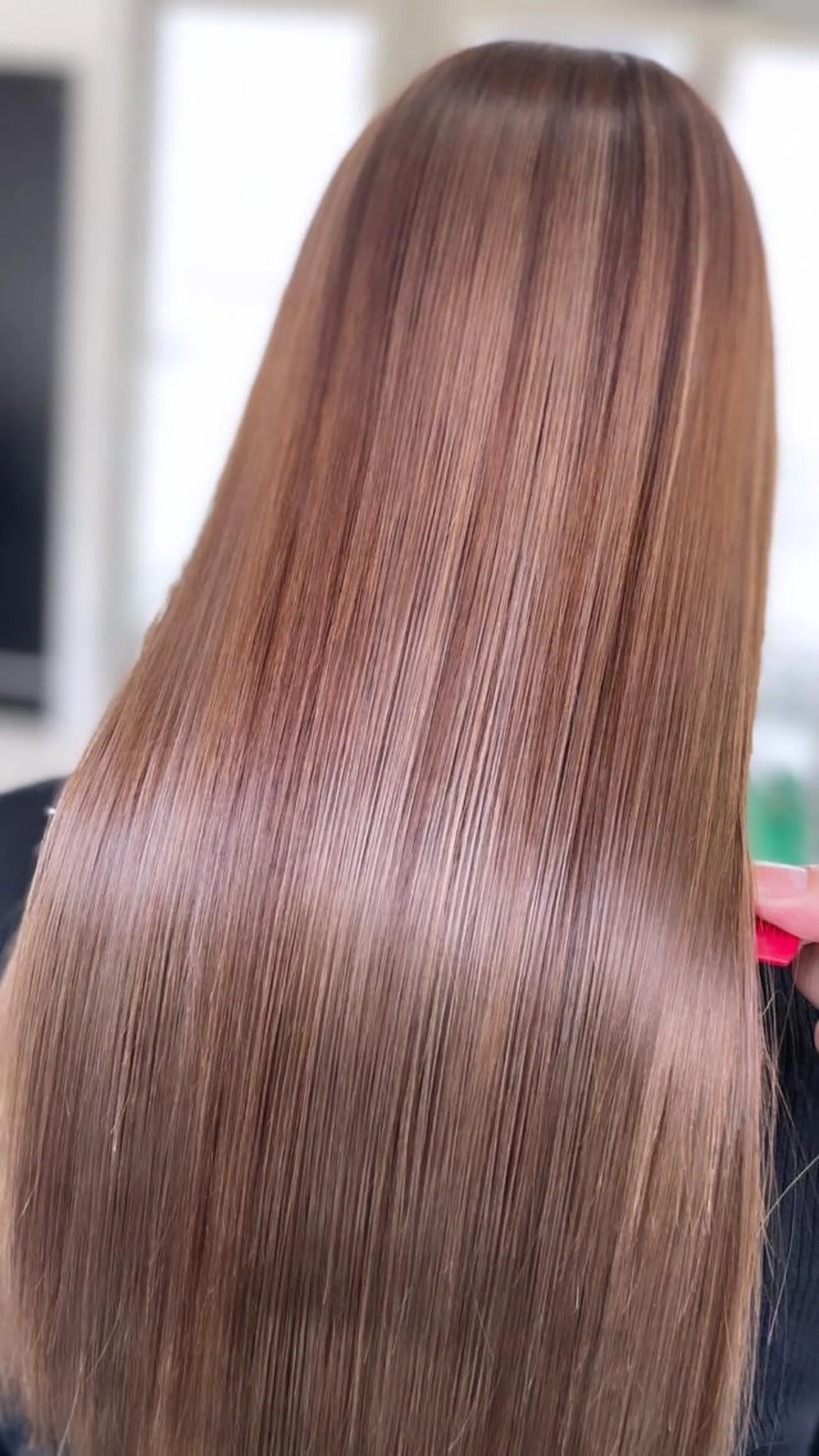 ロング カット 縮毛矯正 トリートメント 韓国スタイル🇰🇷 minamiのヘアスタイル