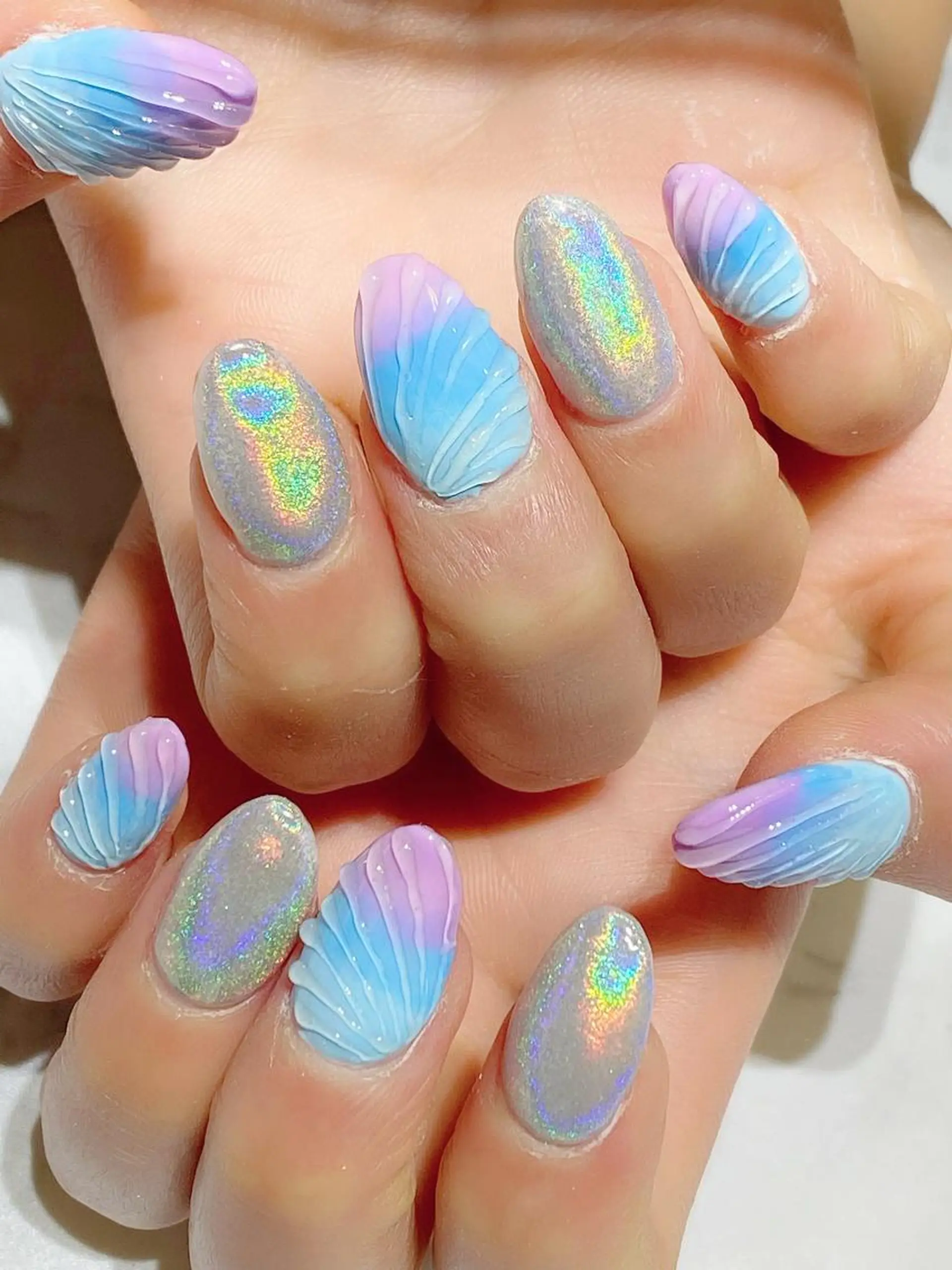 ネイル ジェルネイル スカルプネイル YUN 💅のネイルデザイン