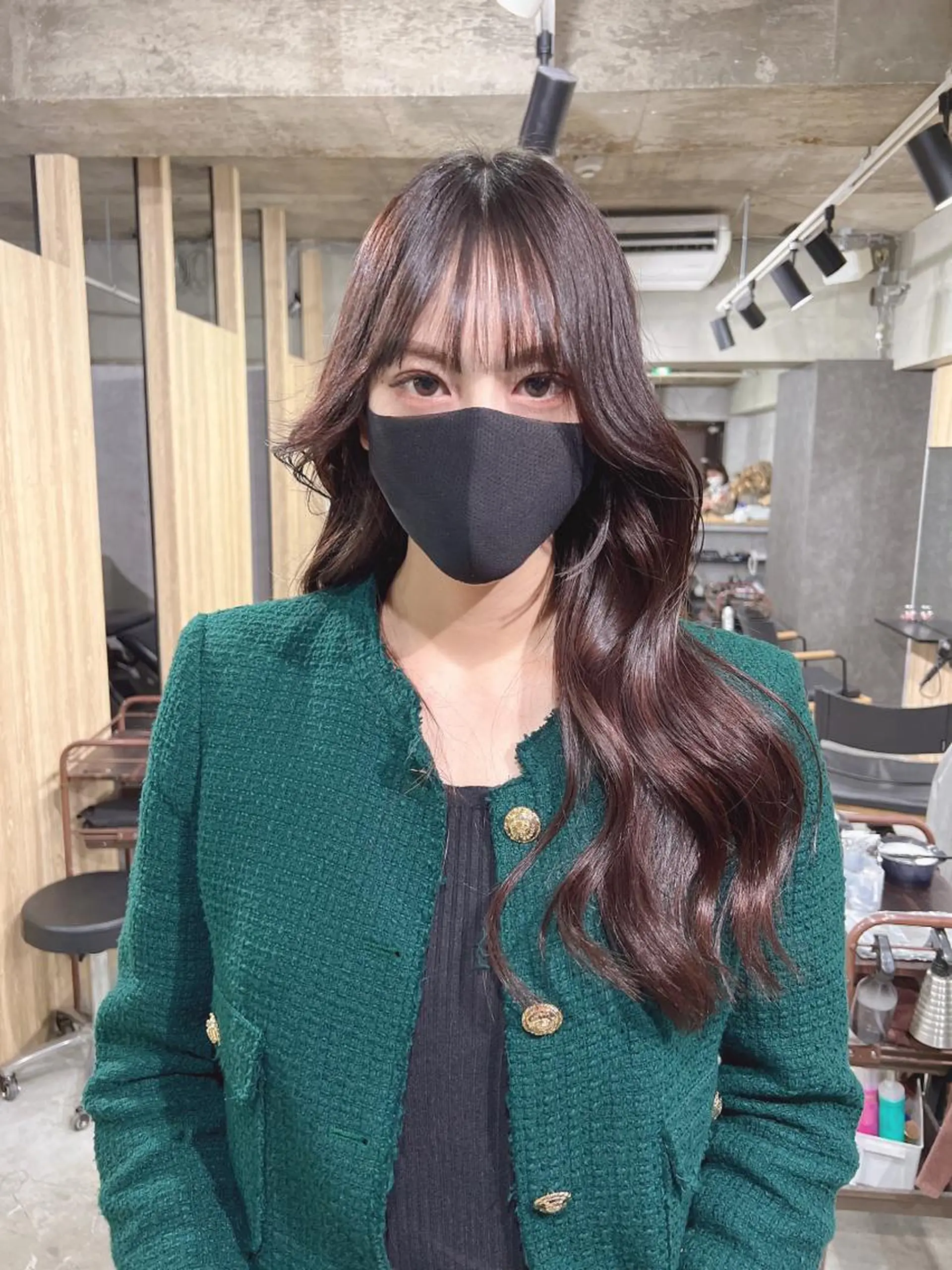 ロング カラー 韓国レイヤー/ 顔周り💕田中将吾のヘアスタイル
