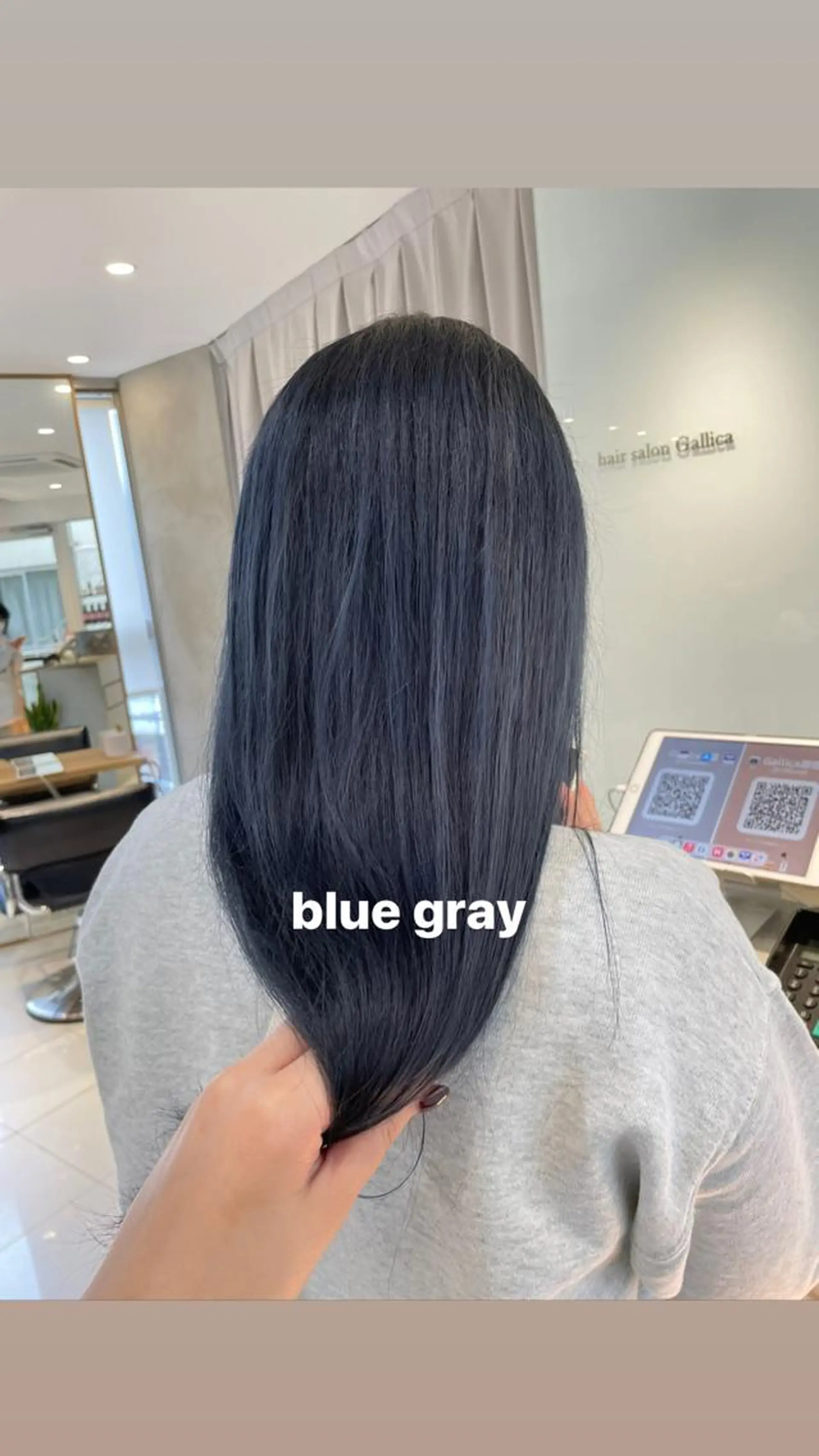 カラー ブルーカラー ヘアカラー トリートメント ヘッドスパ ヘアセット miko🪽地毛風/ ハイトーン/レイヤーのヘアスタイル