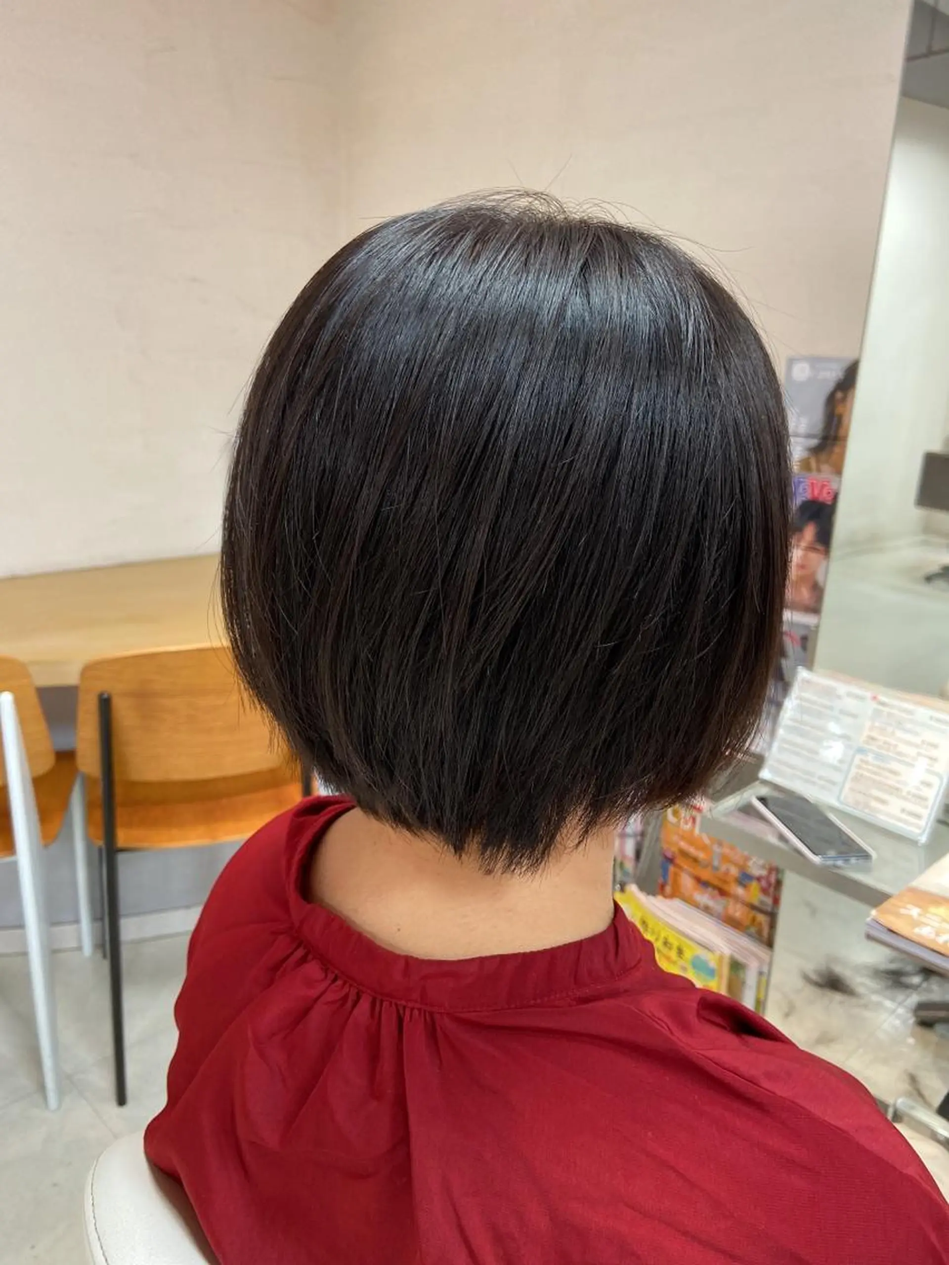 ショート ショートボブ ボブ ショートヘア 菊地 美憂のヘアスタイル