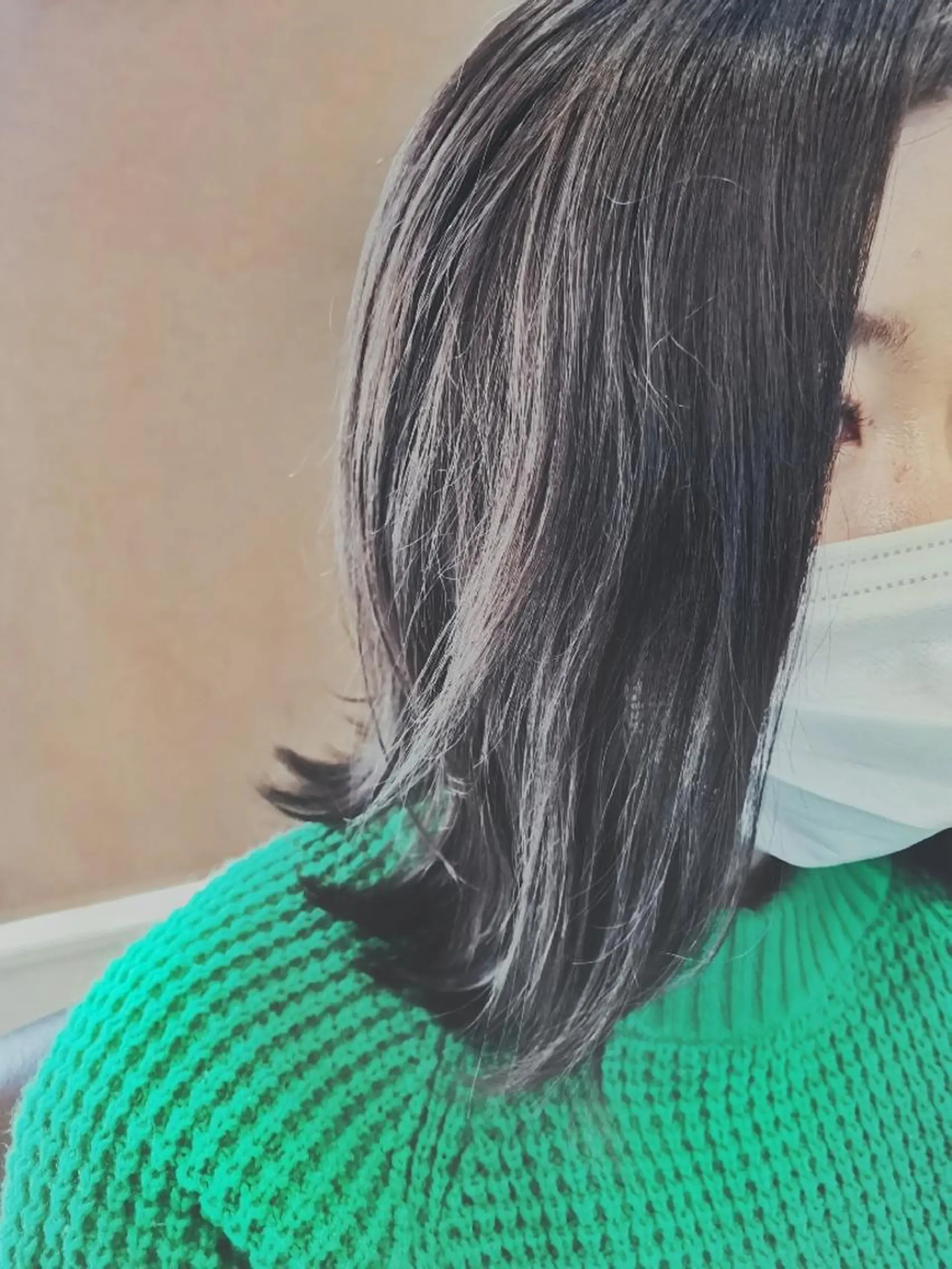 カラー ミディアム 黒髪 N°emirai溝口 MG 🌈梶谷龍吾のヘアスタイル