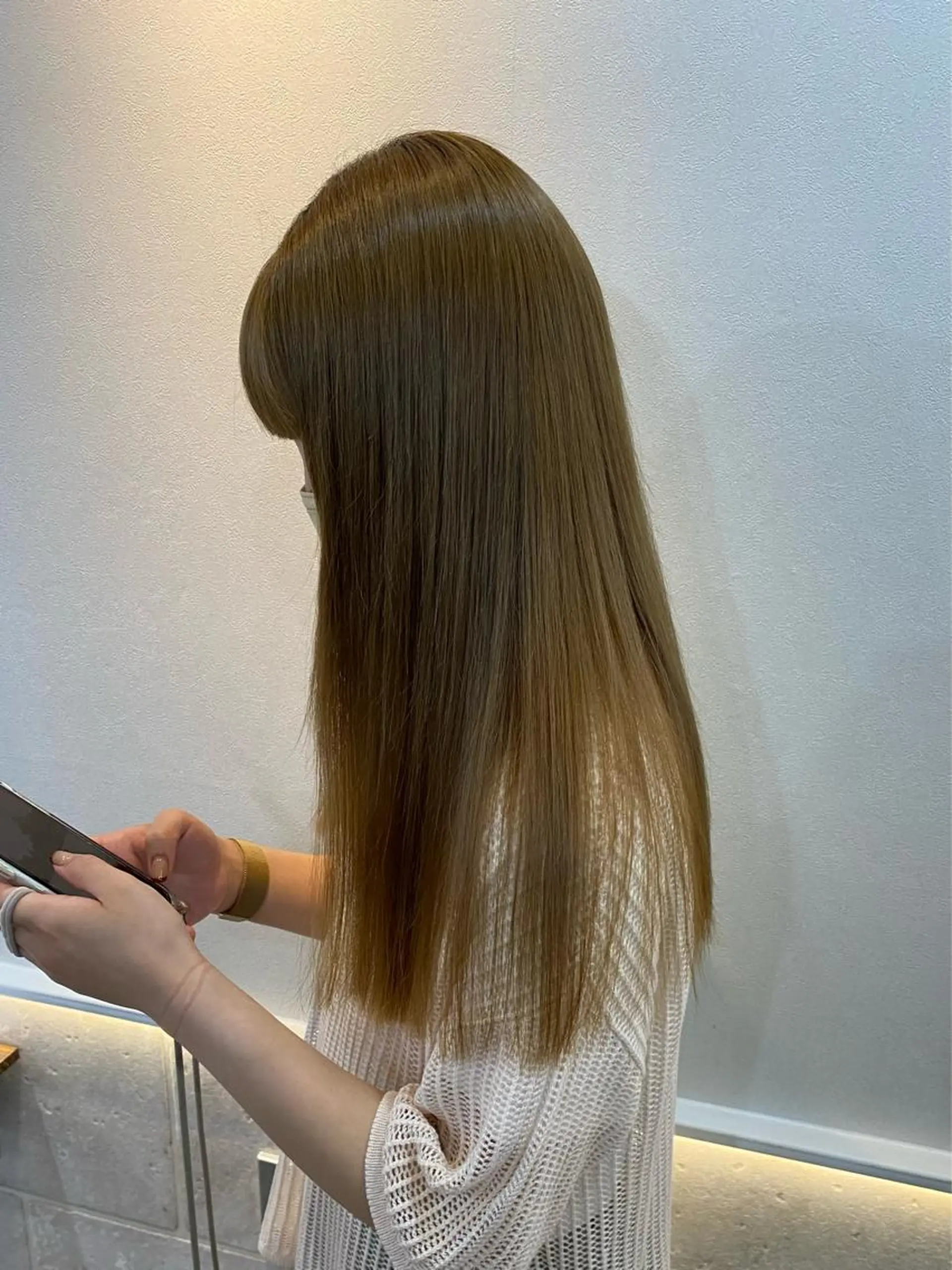ロング Rinka/梅田/ 透け感カラー🤎のヘアスタイル