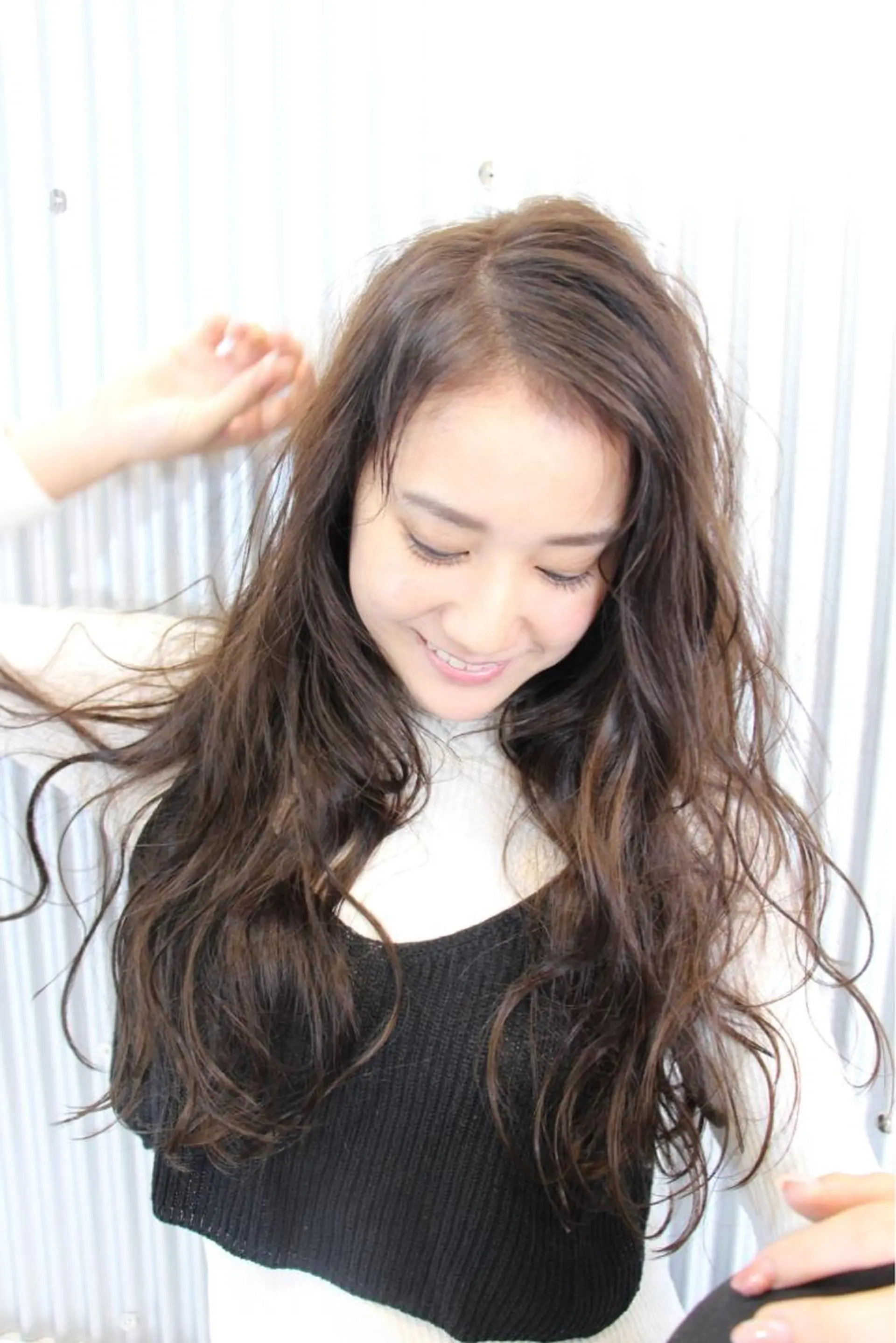 ロング カラー LoRE hair 四条河原町　西尾友里のヘアスタイル