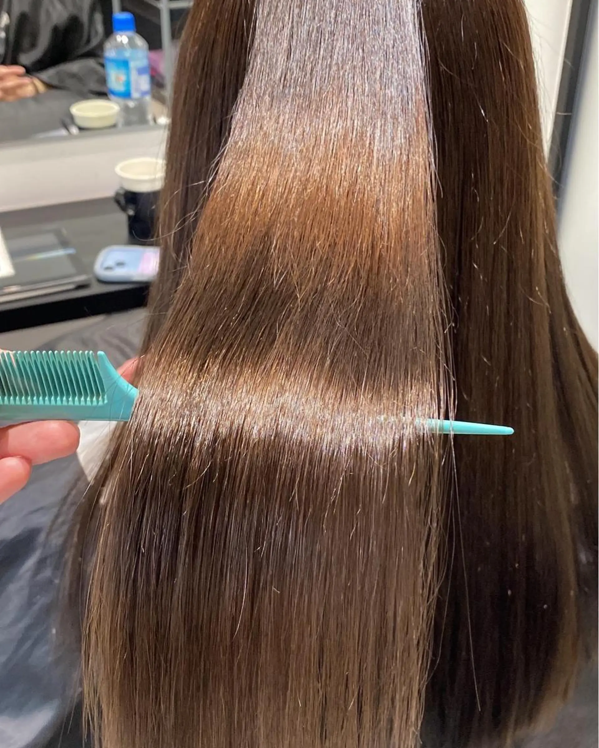 ロング カラー パーマ ヘアアレンジ 髪質改善水素TR× レイヤーカット/熊澤のヘアスタイル