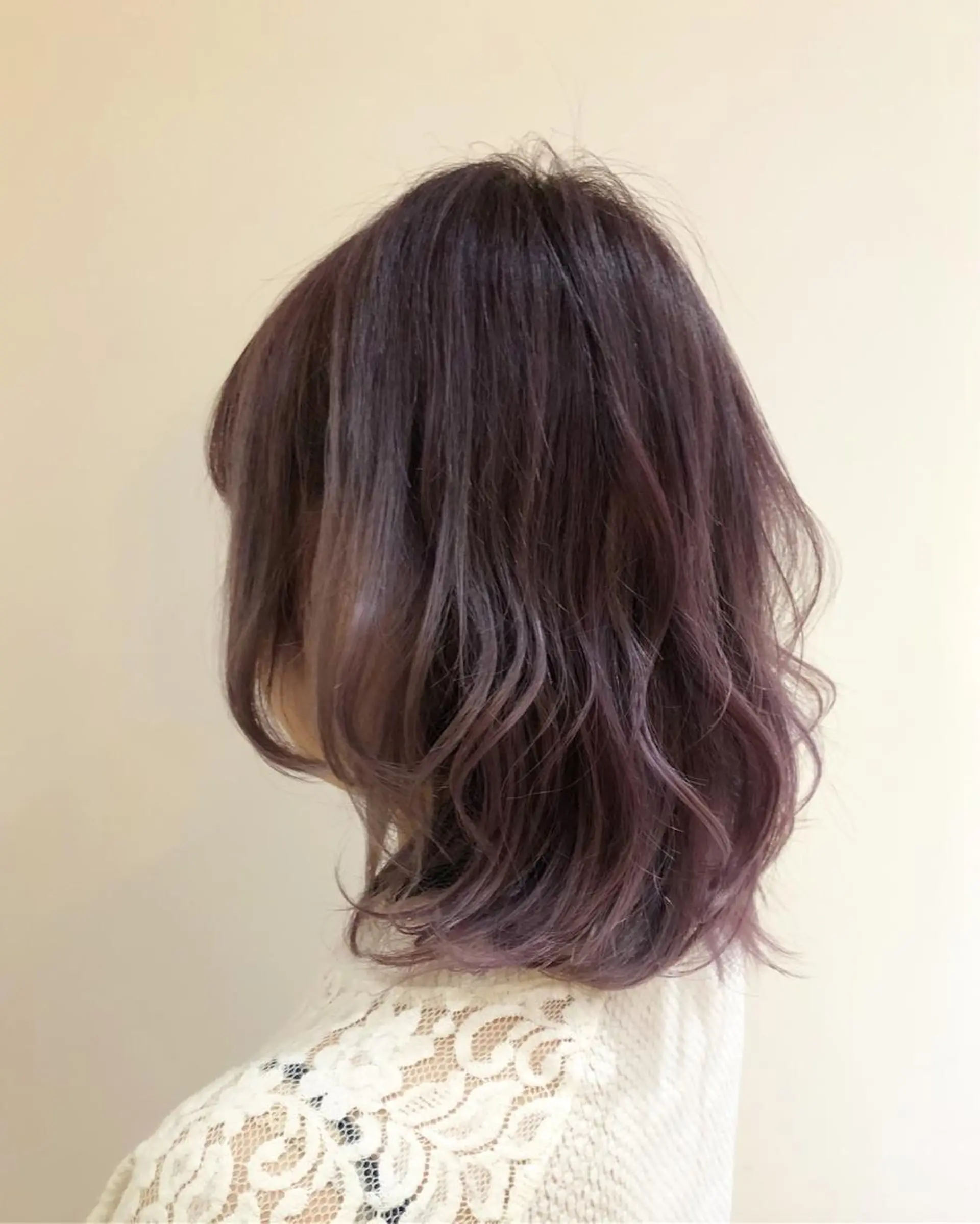 ミディアム カラー カット ヘアカラー トリートメント 店長/ 加藤 流菜のヘアスタイル