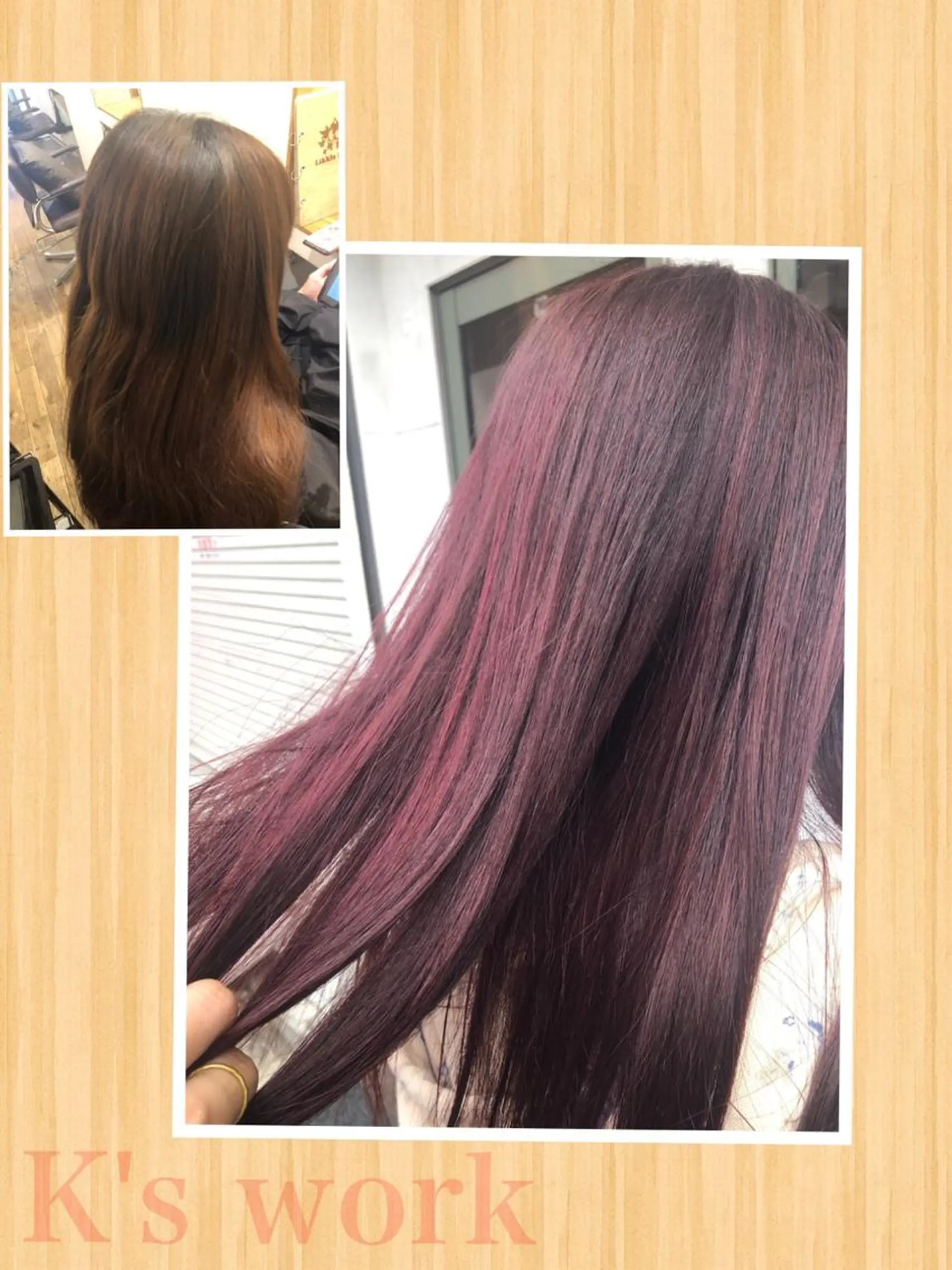 セミロング カット ヘアカラー トリートメント 近野 浩隆のヘアスタイル